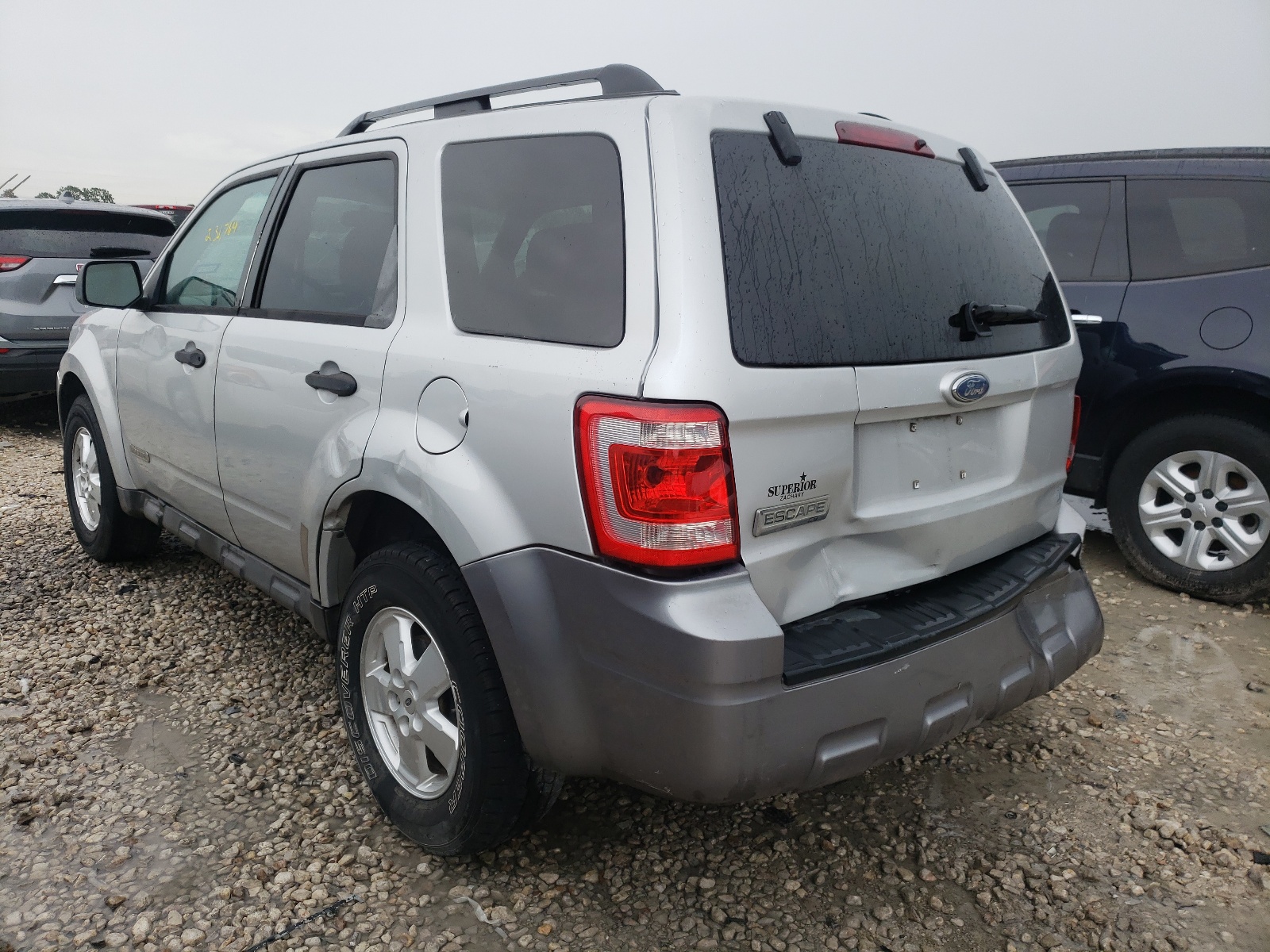 Photo 3 from auction – 2008 FORD ESCAPE XLT with VIN 1FMCU03Z98KA16267