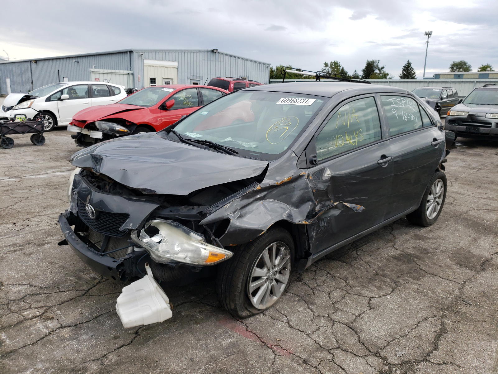 Photo 2 from auction – 2009 TOYOTA COROLLA BA with VIN 2T1BU40E79C127668