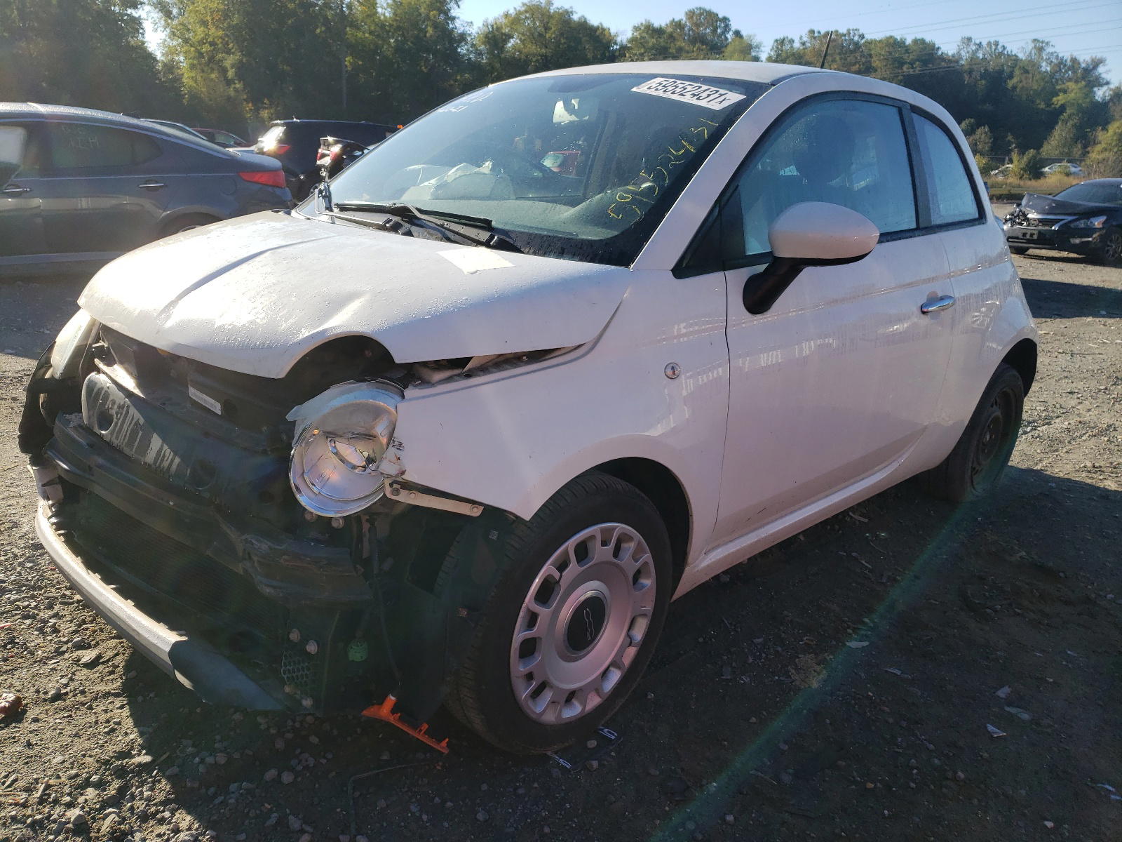 Photo 2 from auction – 2012 FIAT 500 POP with VIN 3C3CFFAR1CT127637