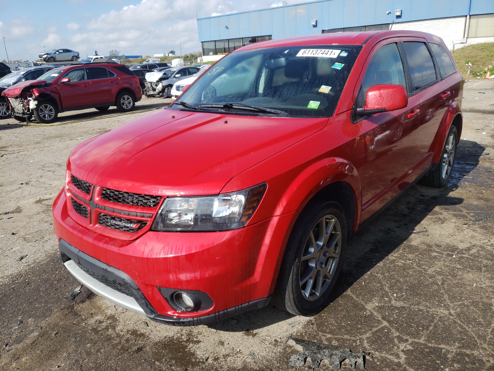 Photo 2 from auction – 2017 DODGE JOURNEY GT with VIN 3C4PDDEG0HT703645