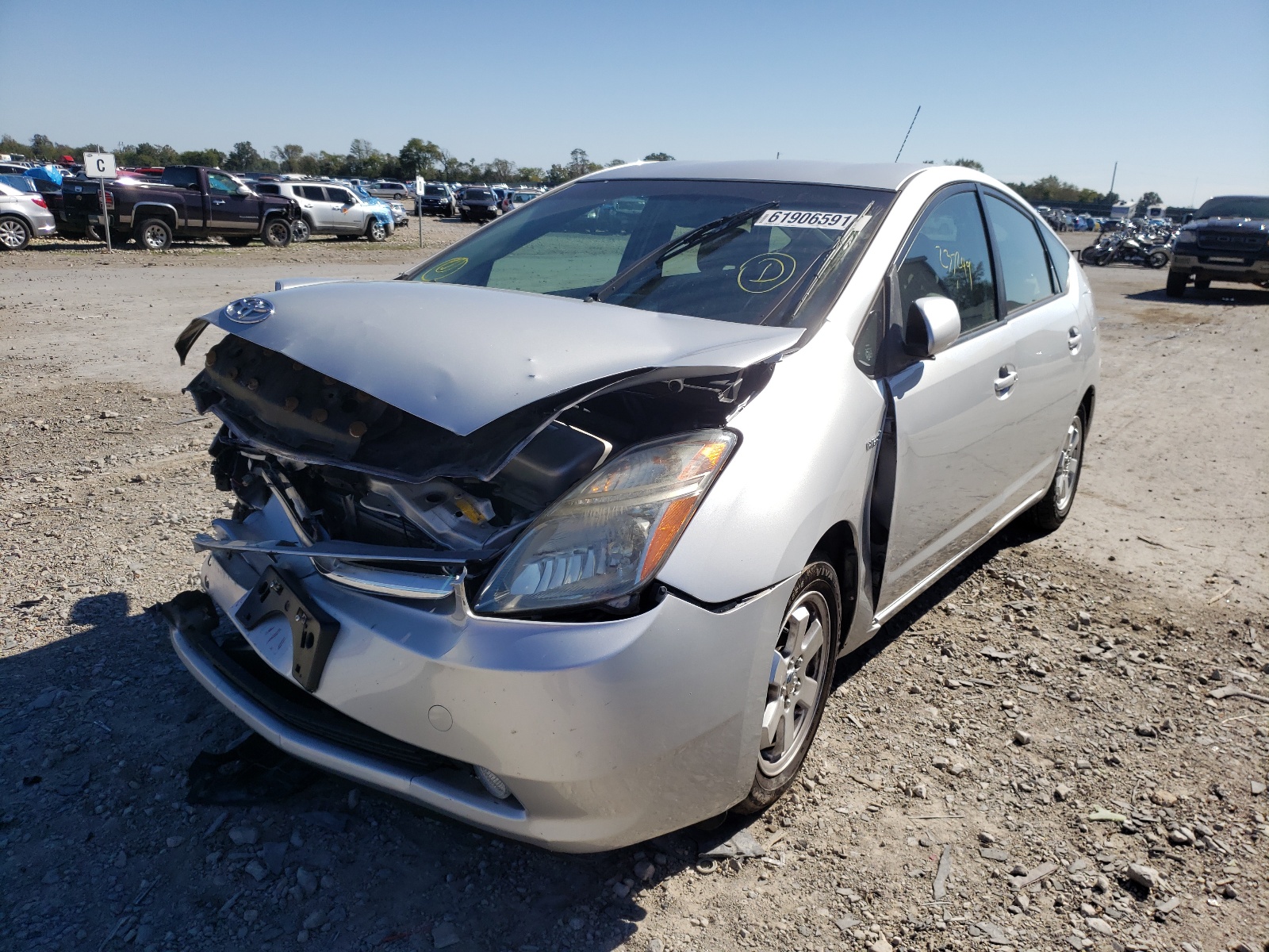 Photo 2 from auction – 2008 TOYOTA PRIUS with VIN JTDKB20U187714658