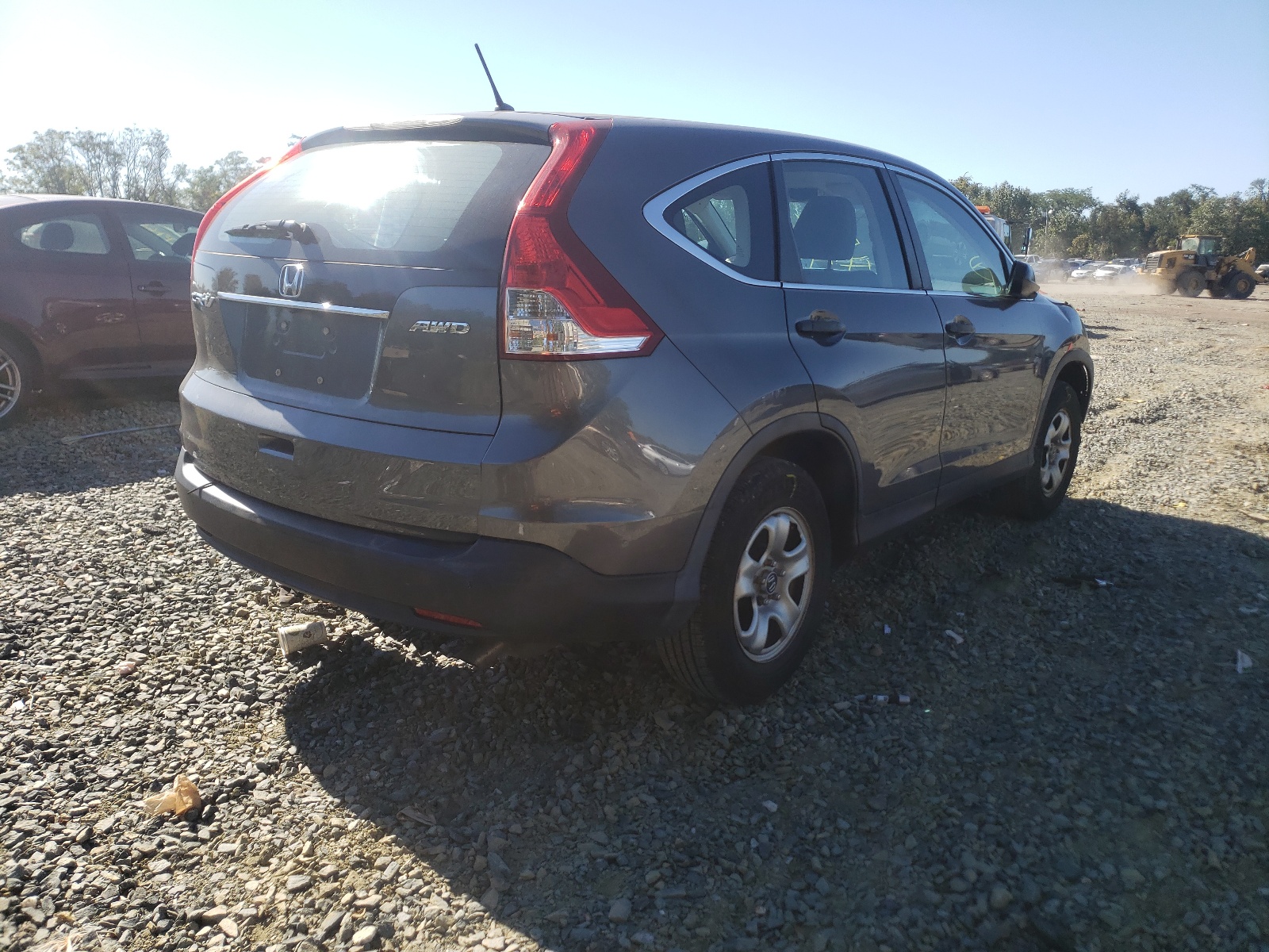 Photo 4 from auction – 2013 HONDA CR-V LX with VIN 2HKRM4H36DH609491