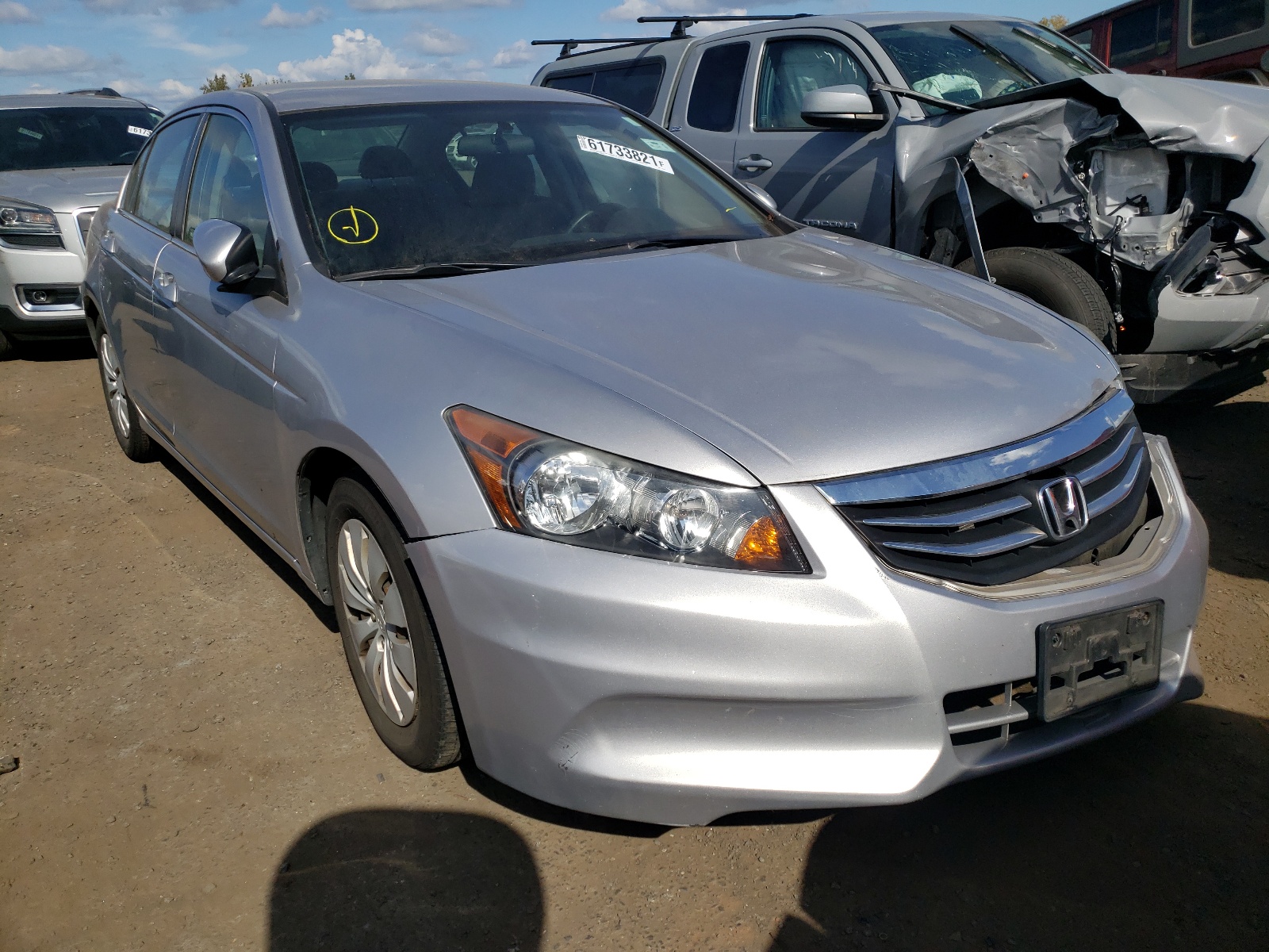 HONDA ACCORD LX 2011 with VIN 1HGCP2F38BA124019 - Photo from auction