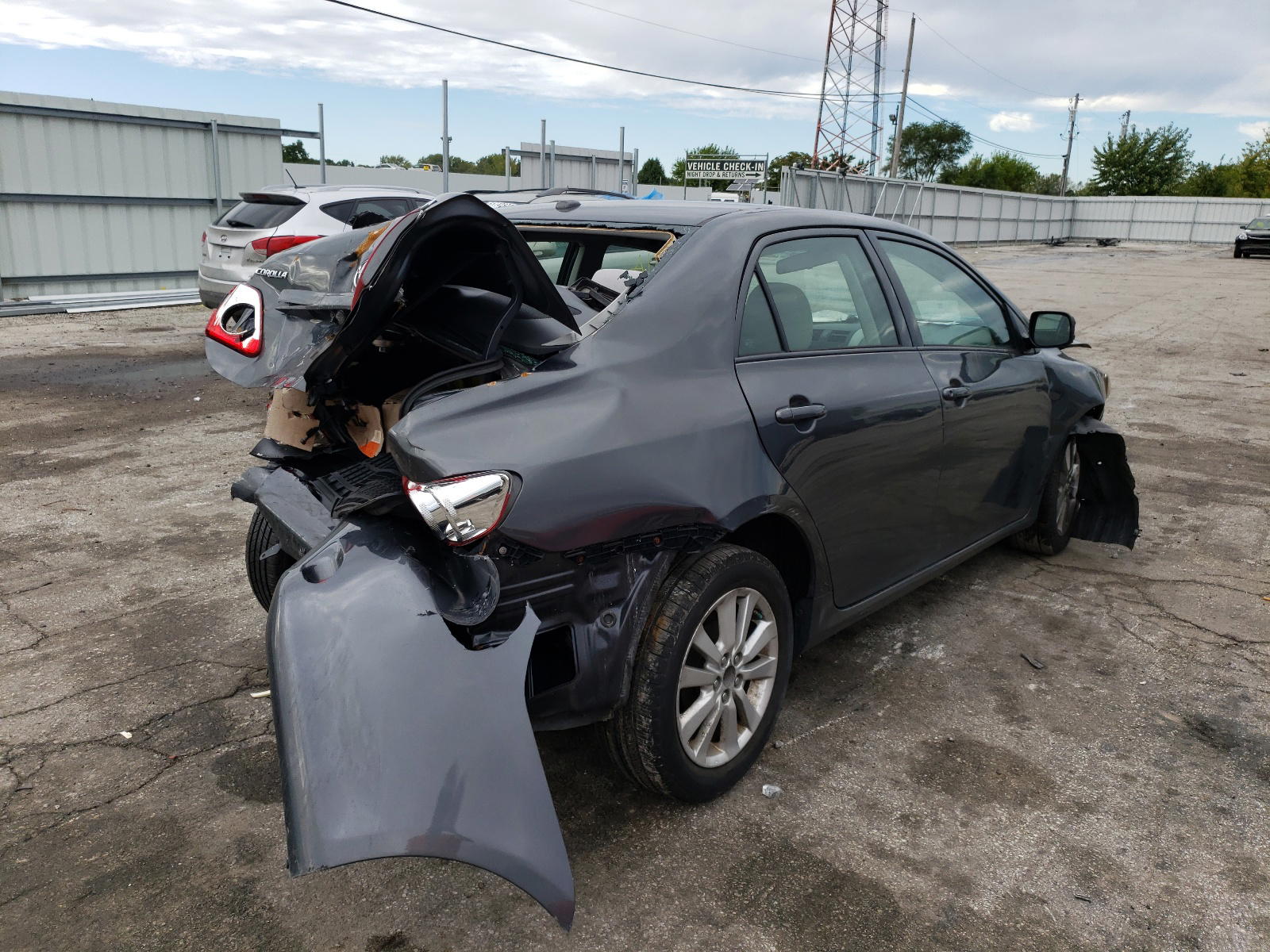 Photo 4 from auction – 2009 TOYOTA COROLLA BA with VIN 2T1BU40E79C127668