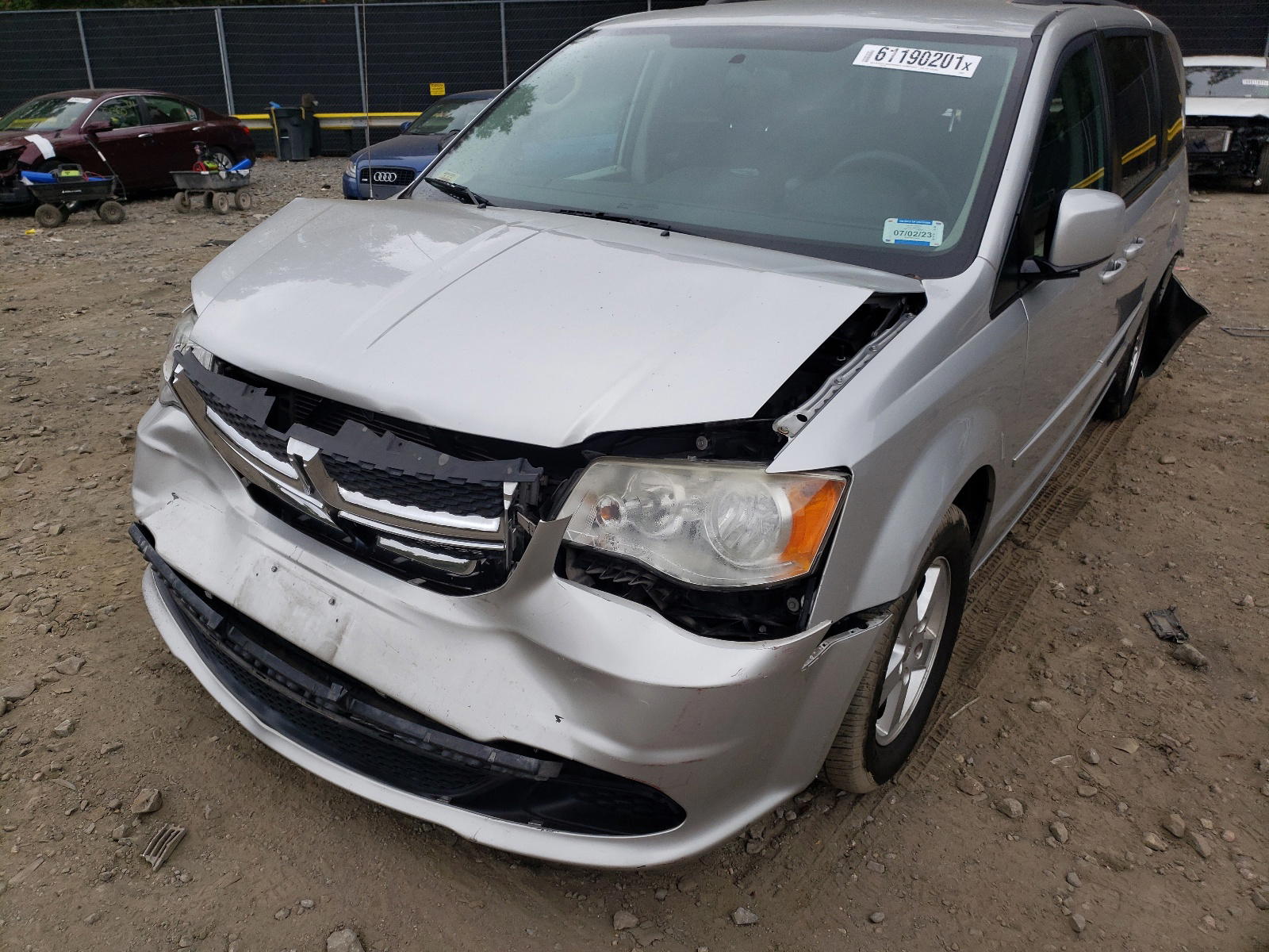 Photo 9 from auction – 2012 DODGE GRAND CARA with VIN 2C4RDGCG3CR236357