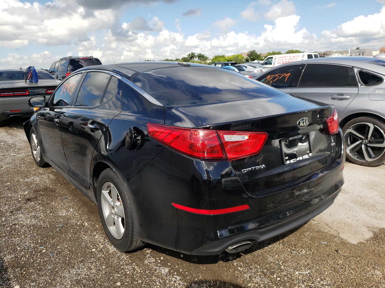 Photo 3 from auction – 2015 KIA OPTIMA LX with VIN 5XXGM4A70FG412173
