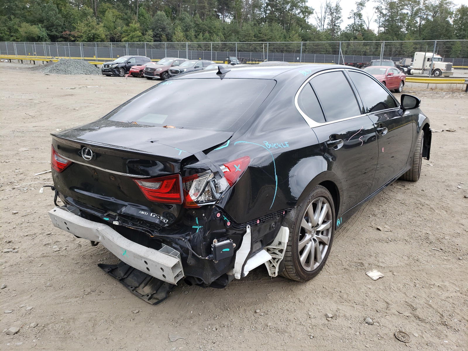 Photo 4 from auction – 2014 LEXUS GS 350 with VIN JTHCE1BL8E5024776