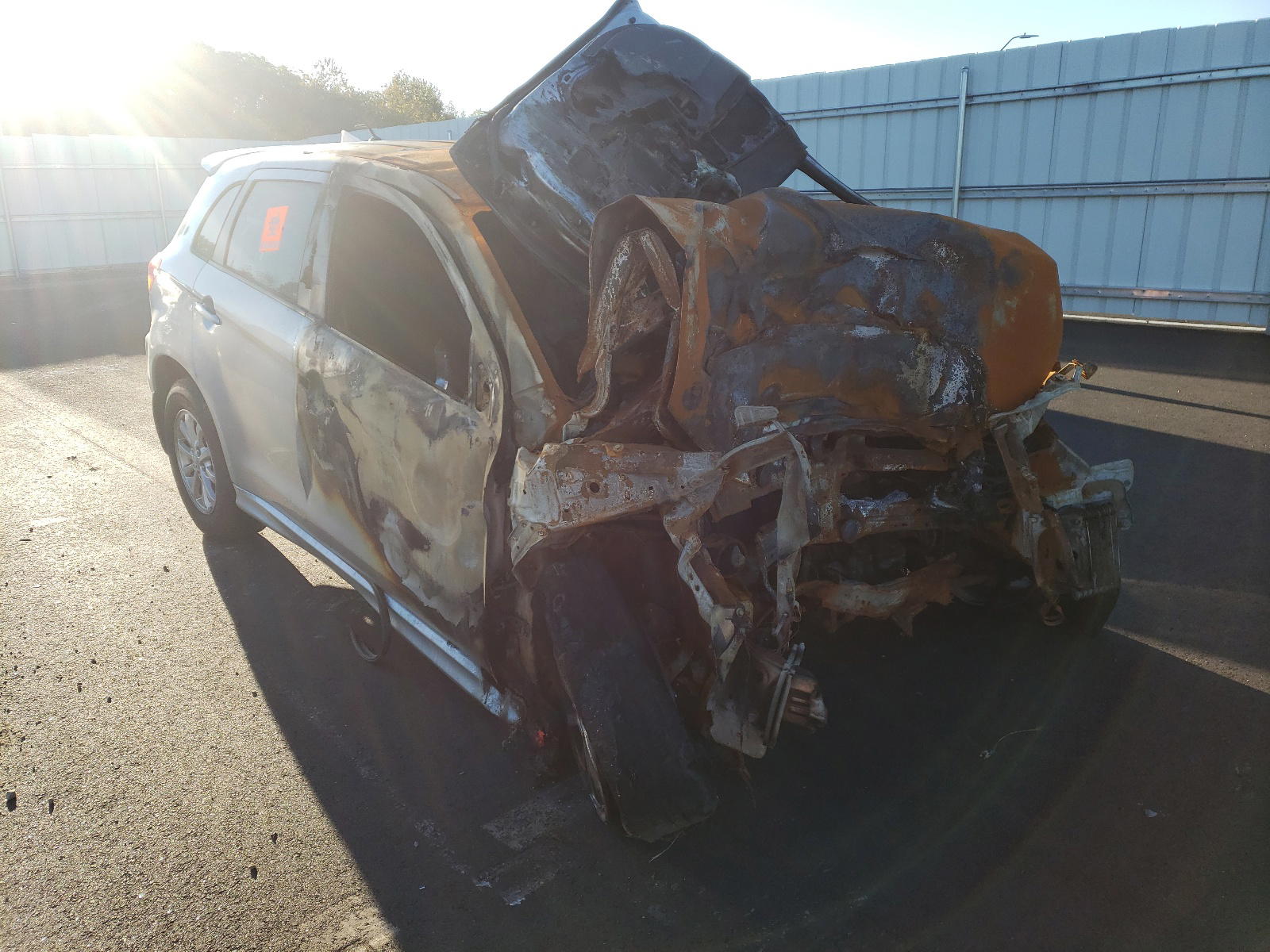 MITSUBISHI OUTLANDER 2011 with VIN JA4AP3AU5BZ000264 - Photo from auction