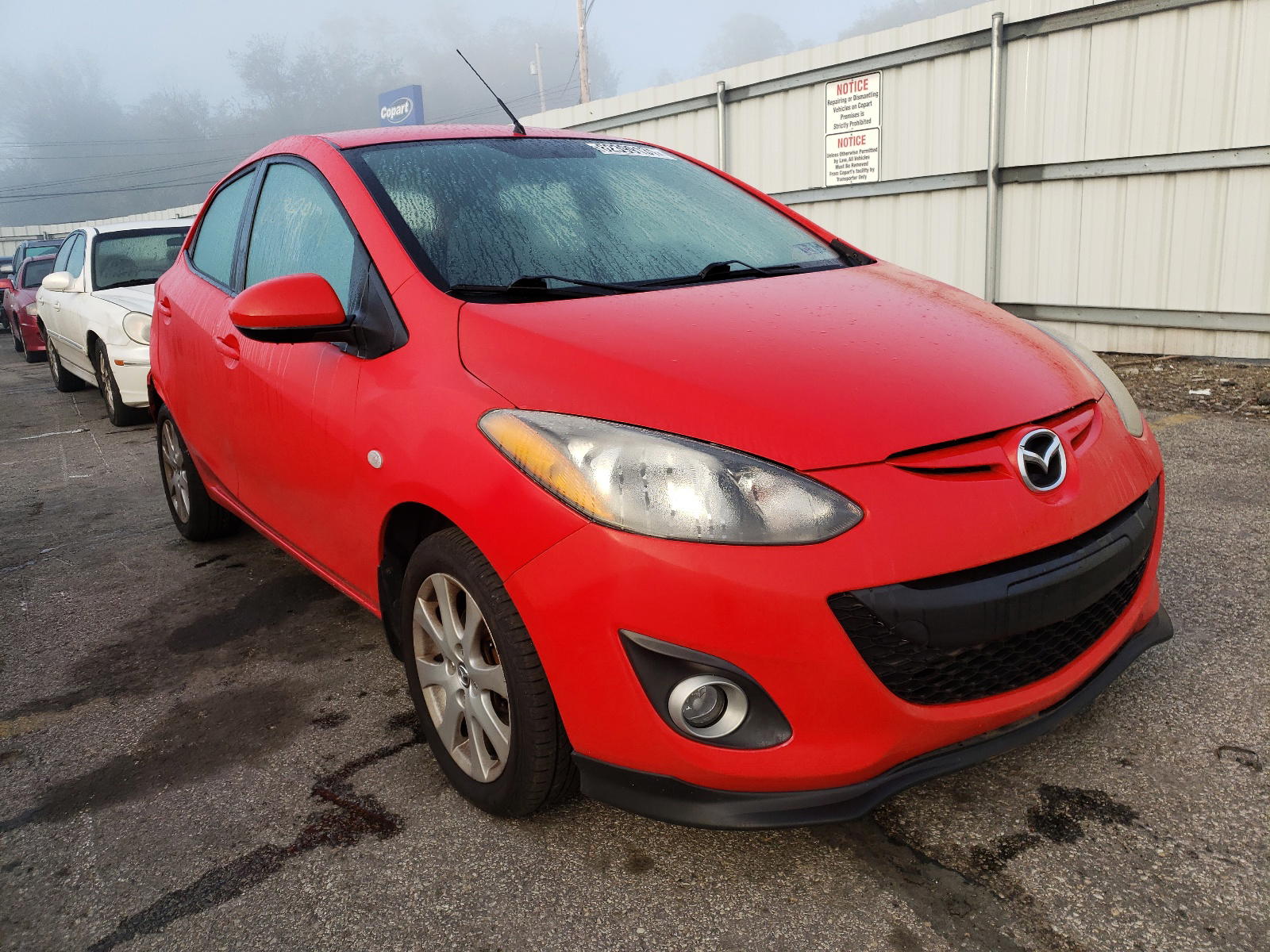 MAZDA MAZDA2 2013 with VIN JM1DE1LYXD0162346 - Photo from auction
