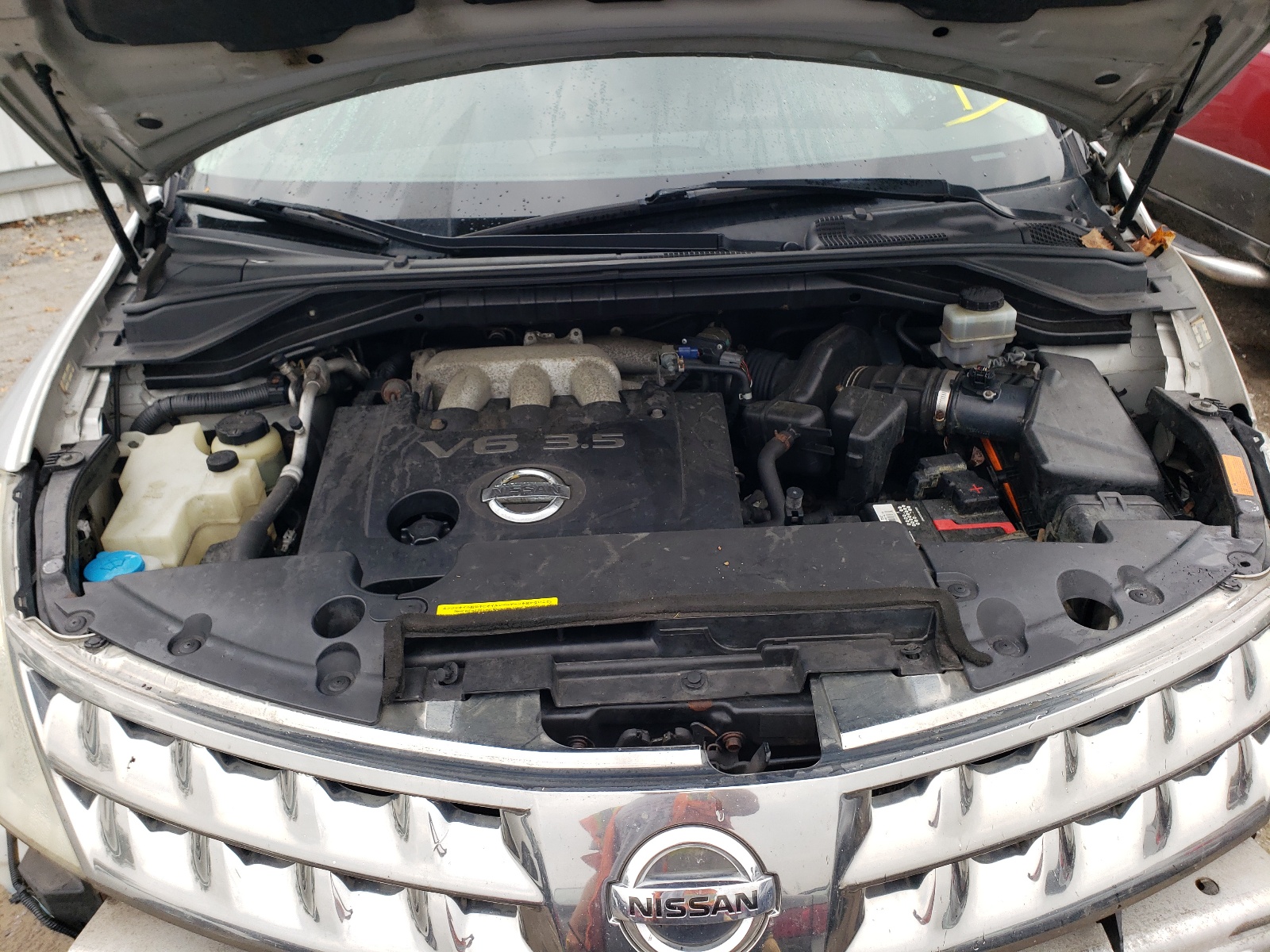 Photo 7 from auction – 2007 NISSAN MURANO SL with VIN JN8AZ08W67W648294