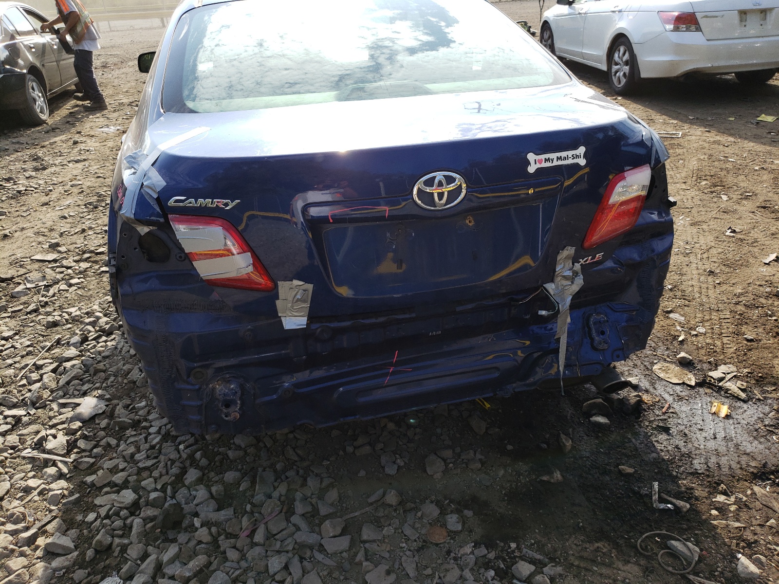 Photo 9 from auction – 2007 TOYOTA CAMRY CE with VIN 4T1BE46K57U066309