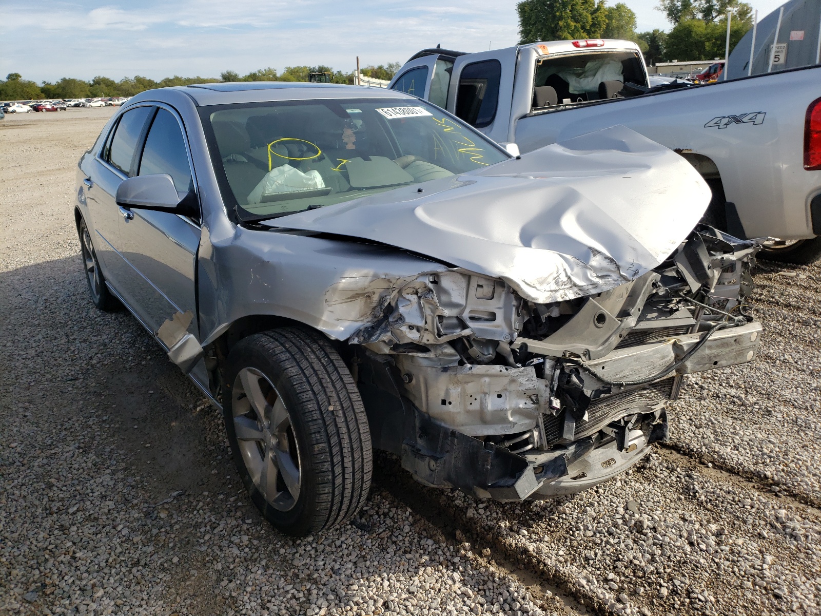 CHEVROLET MALIBU 2LT 2012 with VIN 1G1ZD5EU5CF383741 - Photo from auction