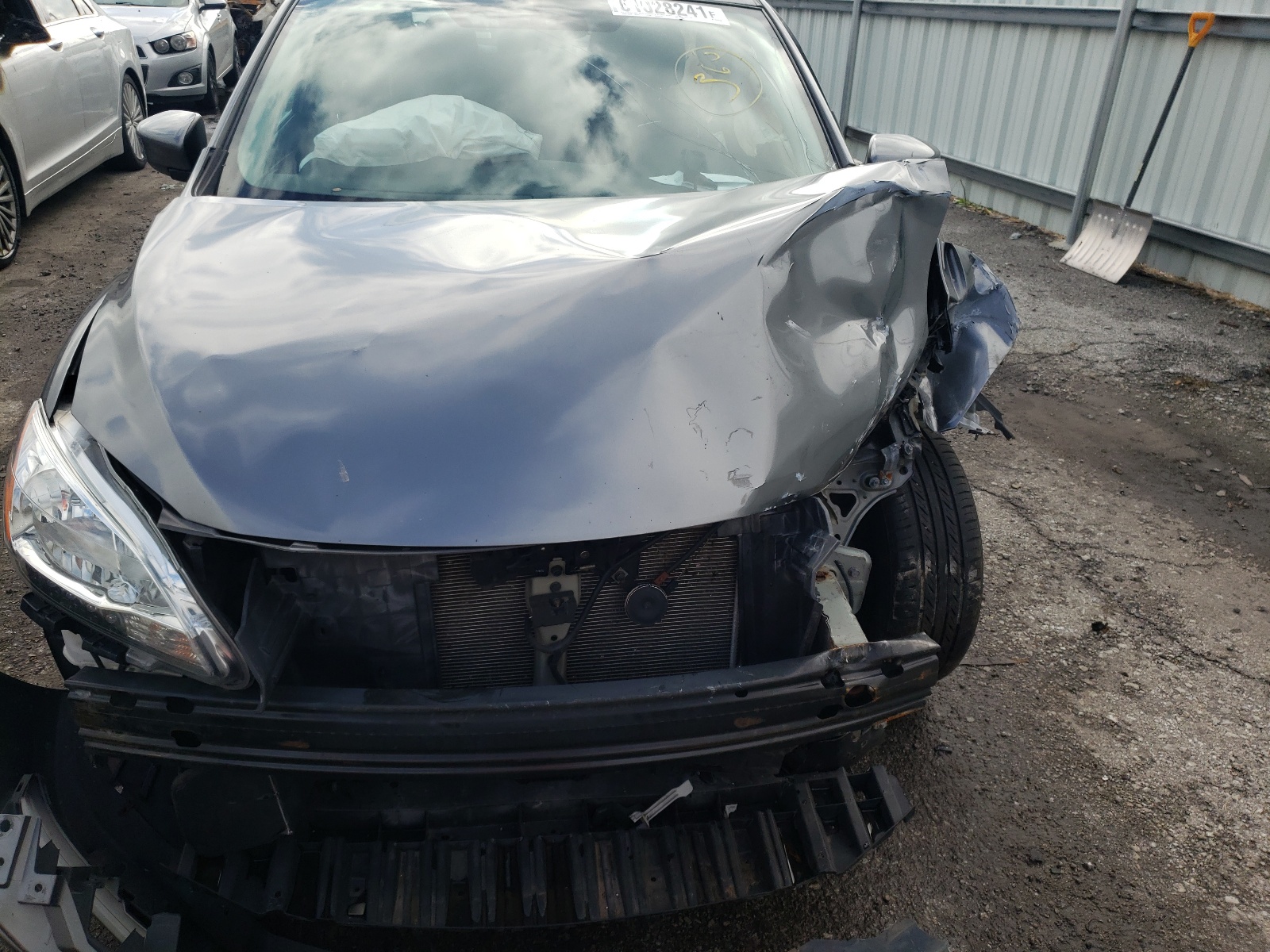 Photo 7 from auction – 2015 NISSAN SENTRA S with VIN 3N1AB7APXFL642937