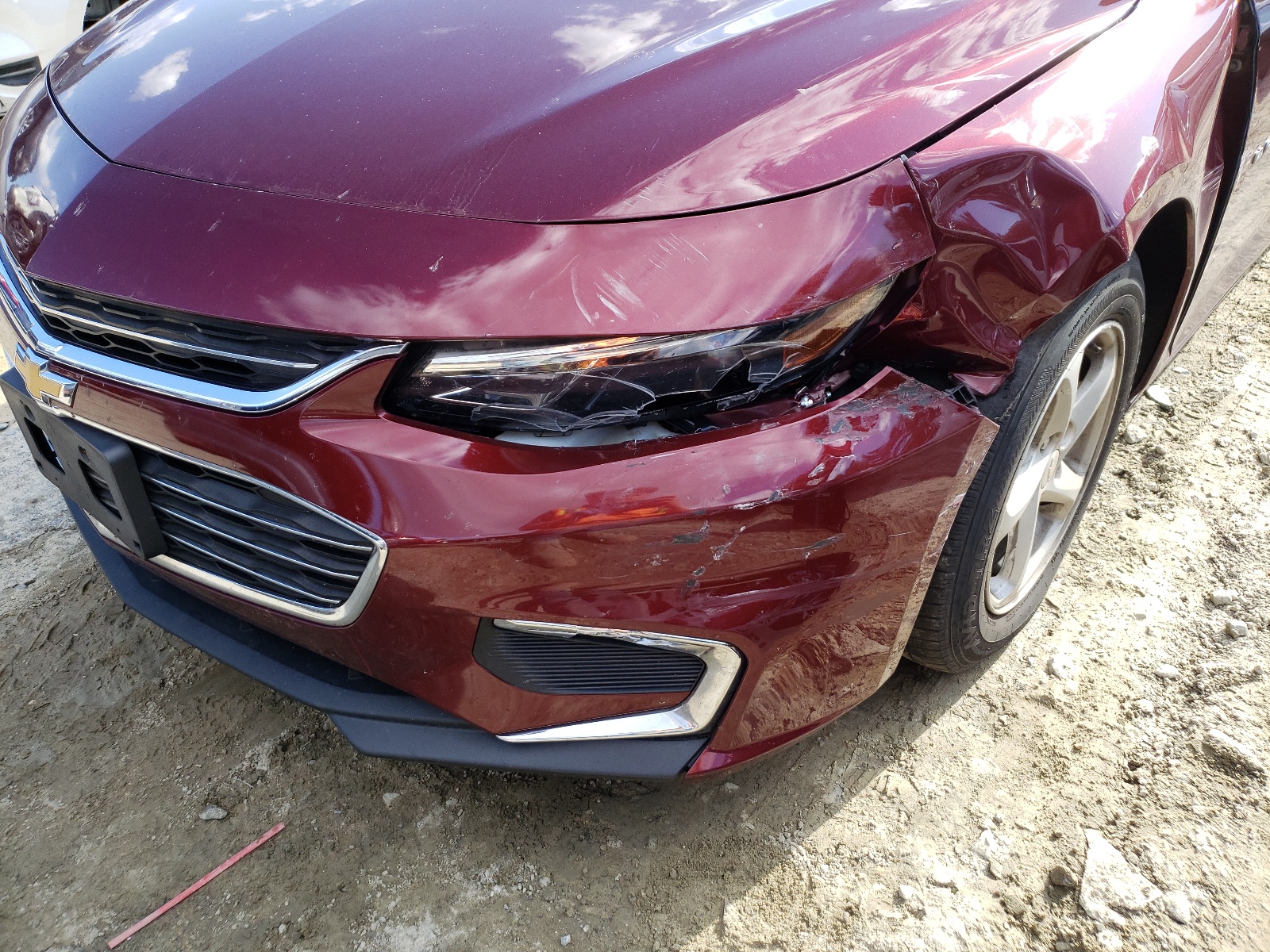 Photo 9 from auction – 2016 CHEVROLET MALIBU LS with VIN 1G1ZB5ST3GF277344