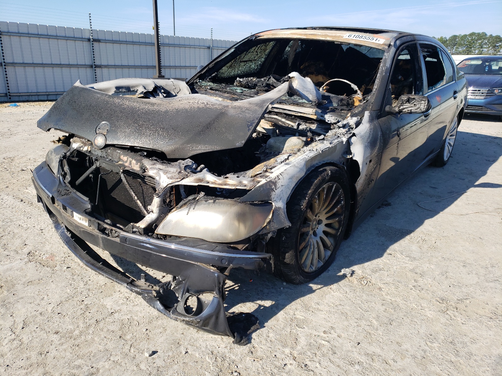 Photo 2 from auction – 2006 BMW 750 LI with VIN WBAHN83536DT34368