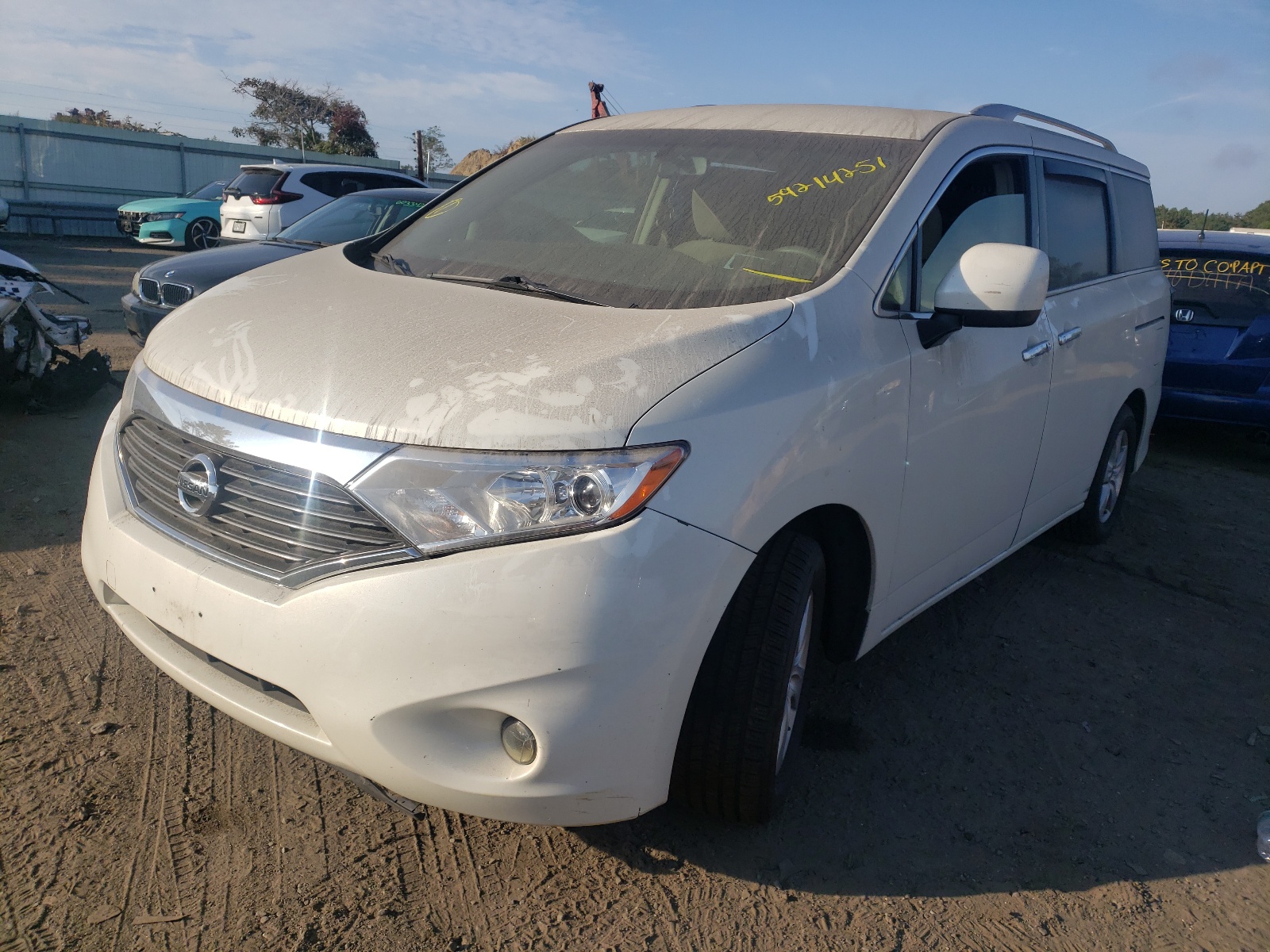 Photo 2 from auction – 2017 NISSAN QUEST S with VIN JN8AE2KP1H9169161