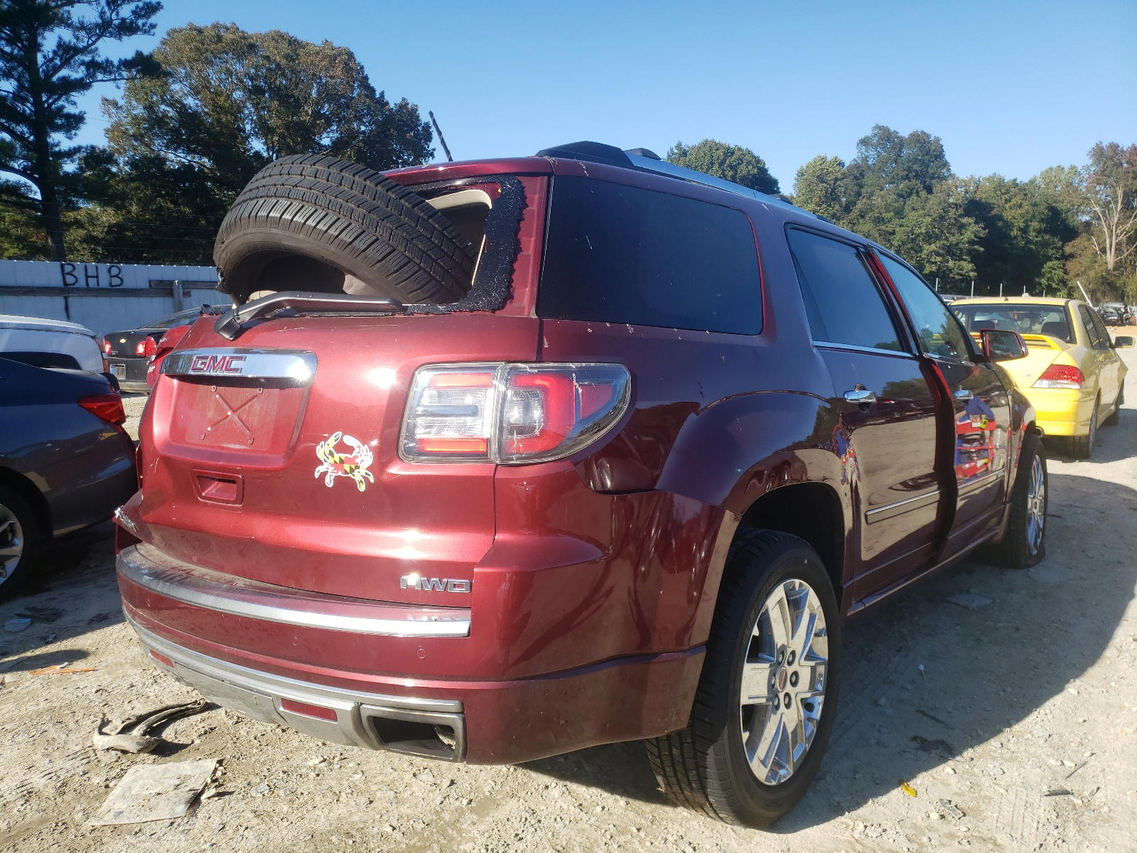 Photo 4 from auction – 2015 GMC ACADIA DEN with VIN 1GKKVTKD4FJ169618