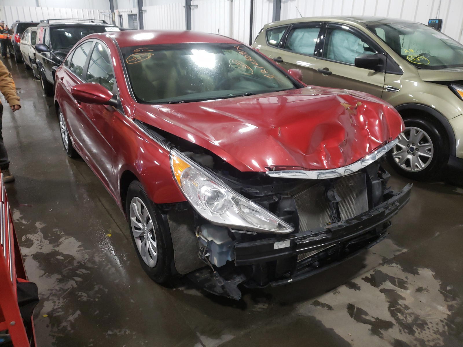 HYUNDAI SONATA GLS 2012 with VIN 5NPEB4AC7CH403707 - Photo from auction