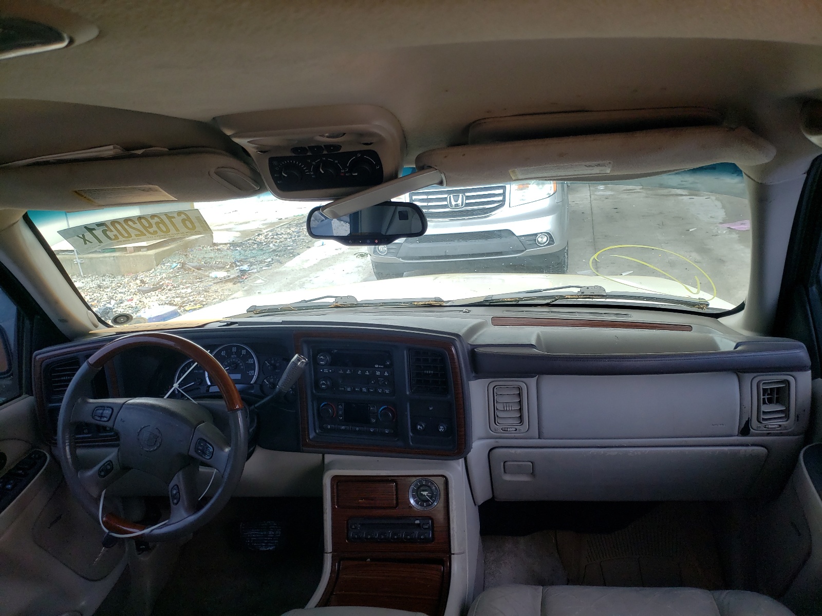 Photo 9 from auction – 2003 CADILLAC ESCALADE with VIN 1GYEK63NX3R102894