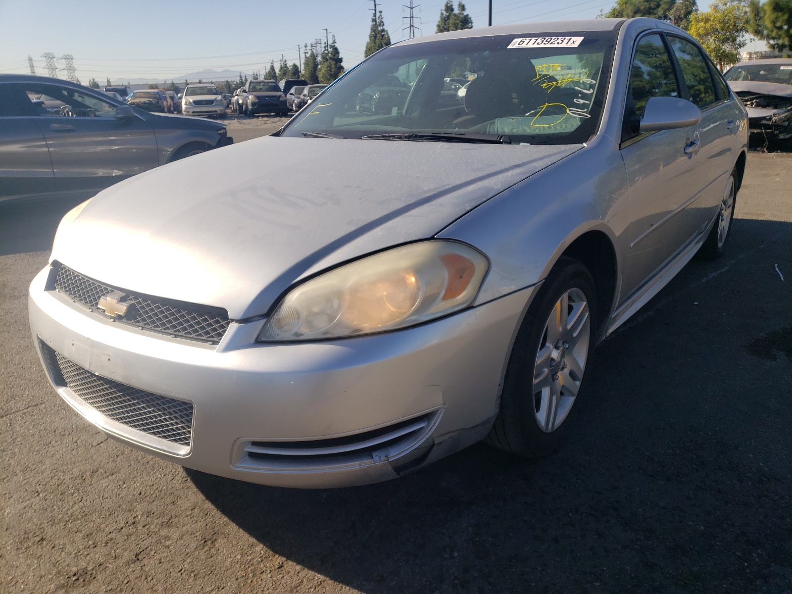Photo 2 from auction – 2013 CHEVROLET IMPALA LT with VIN 2G1WG5E3XD1224448
