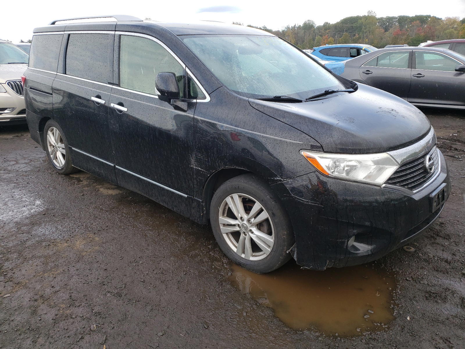 NISSAN QUEST S 2012 with VIN JN8AE2KP2C9049524 - Photo from auction