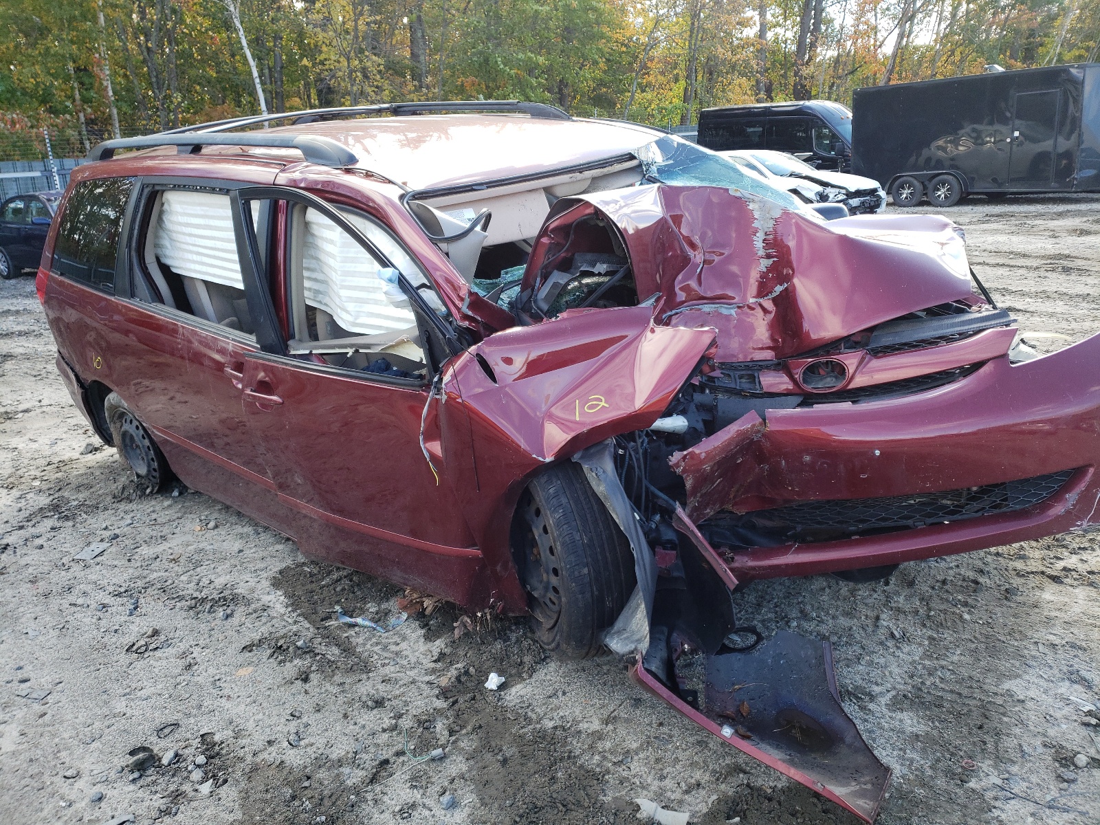 Photo 1 from auction – 2006 TOYOTA SIENNA CE with VIN 5TDZA23C16S550500
