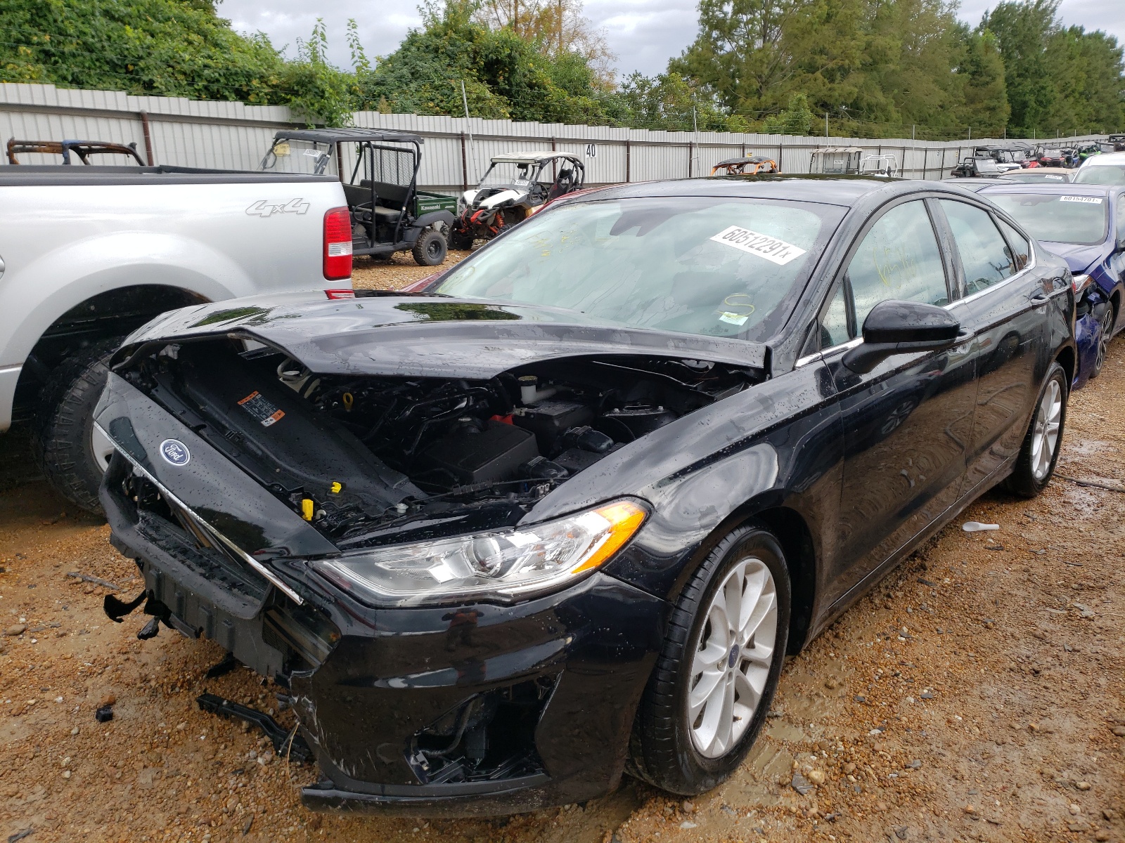 Photo 2 from auction – 2020 FORD FUSION SE with VIN 3FA6P0HD5LR148409