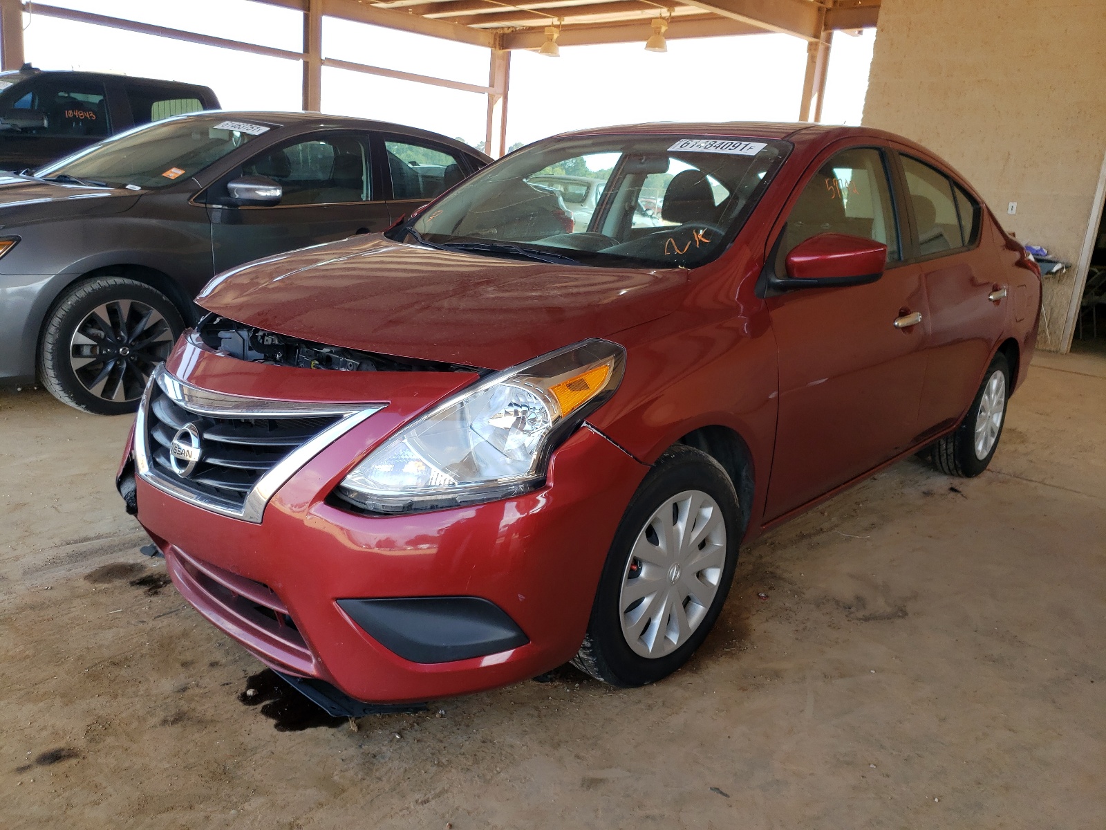 Photo 2 from auction – 2019 NISSAN VERSA S with VIN 3N1CN7AP0KL841263