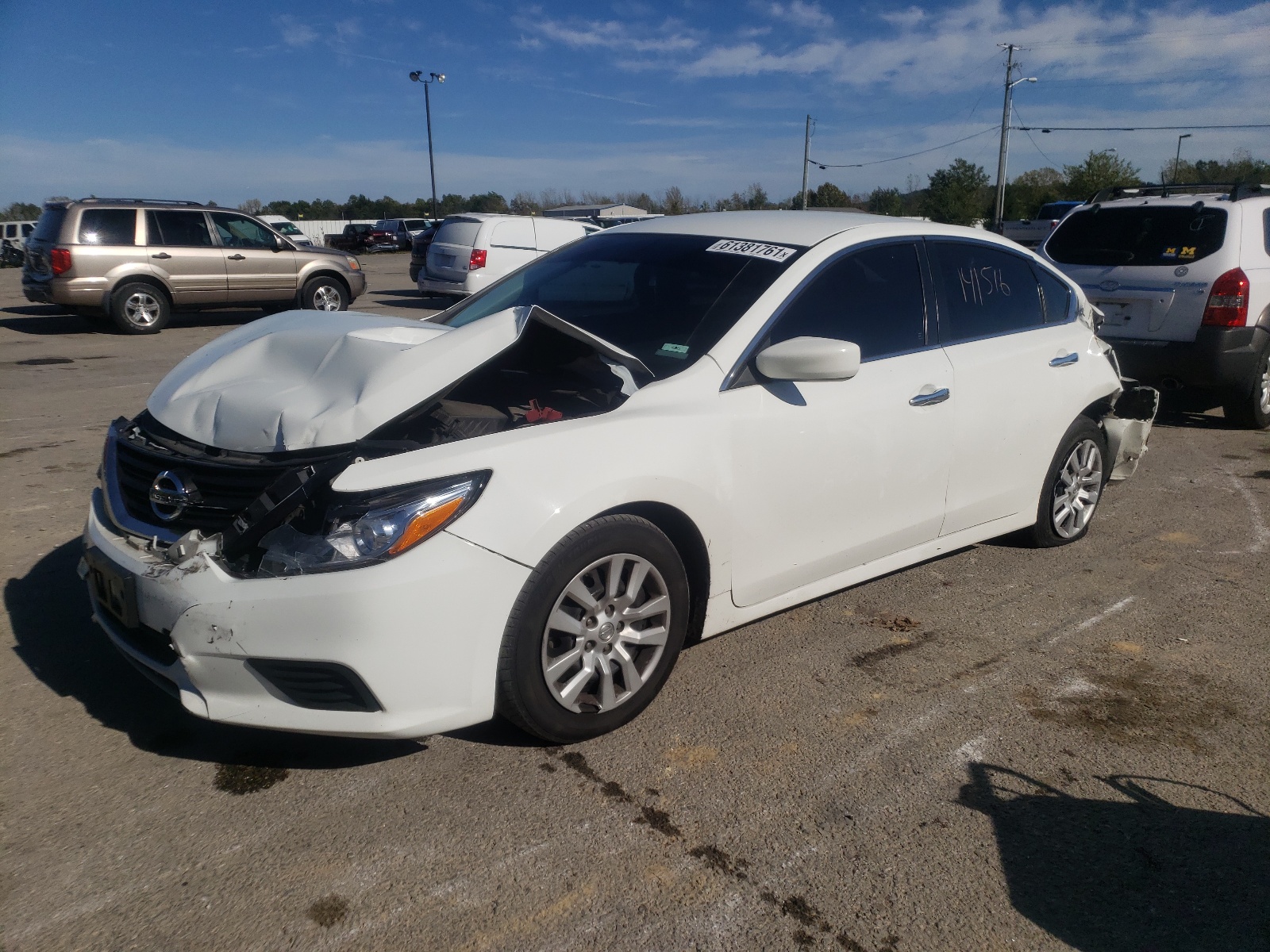 Photo 2 from auction – 2017 NISSAN ALTIMA 2.5 with VIN 1N4AL3AP2HN350064