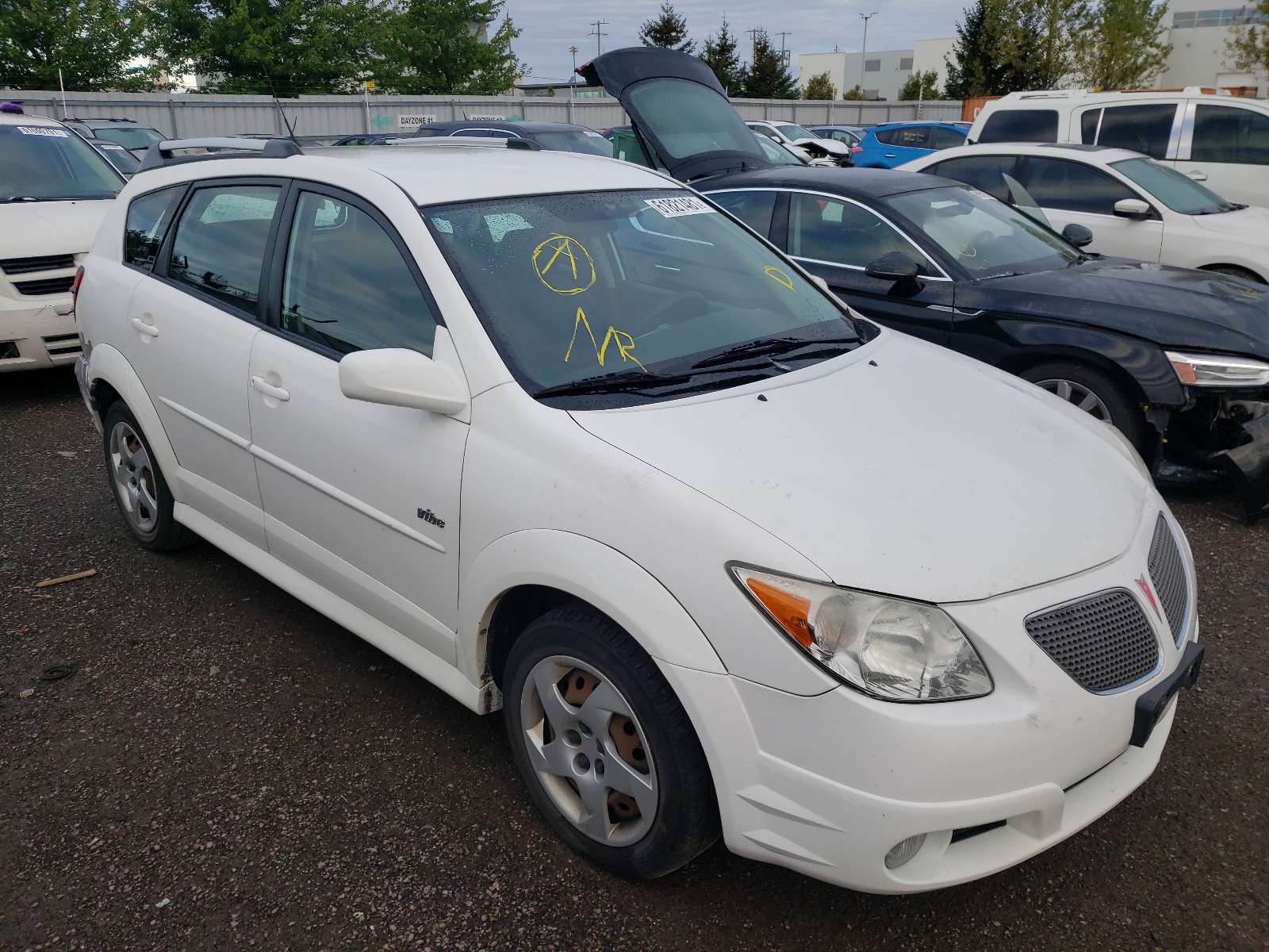 PONTIAC VIBE 2007 with VIN 5Y2SL65817Z439800 - Photo from auction