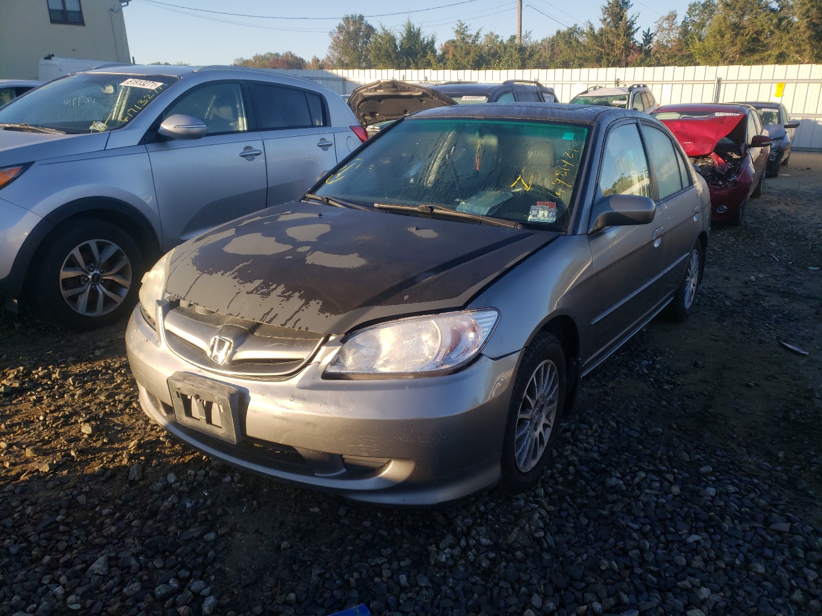 Photo 2 from auction – 2005 HONDA CIVIC EX with VIN 2HGES267X5H568213