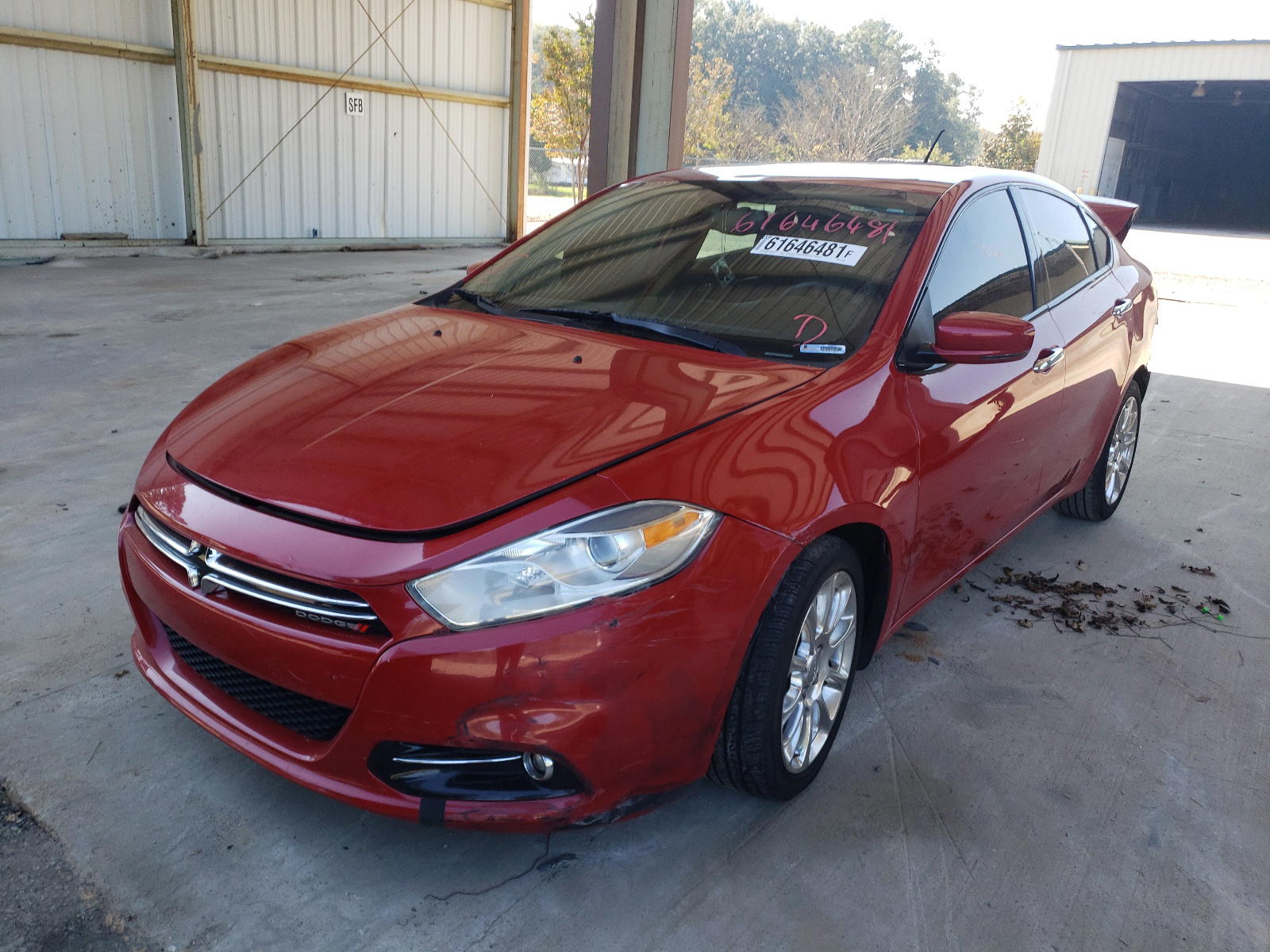 Photo 2 from auction – 2014 DODGE DART LIMIT with VIN 1C3CDFCB5ED914847