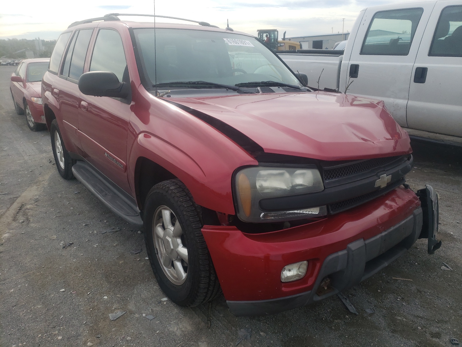 CHEVROLET TRAILBLAZE 2004 with VIN 1GNDT13S242421828 - Photo from auction