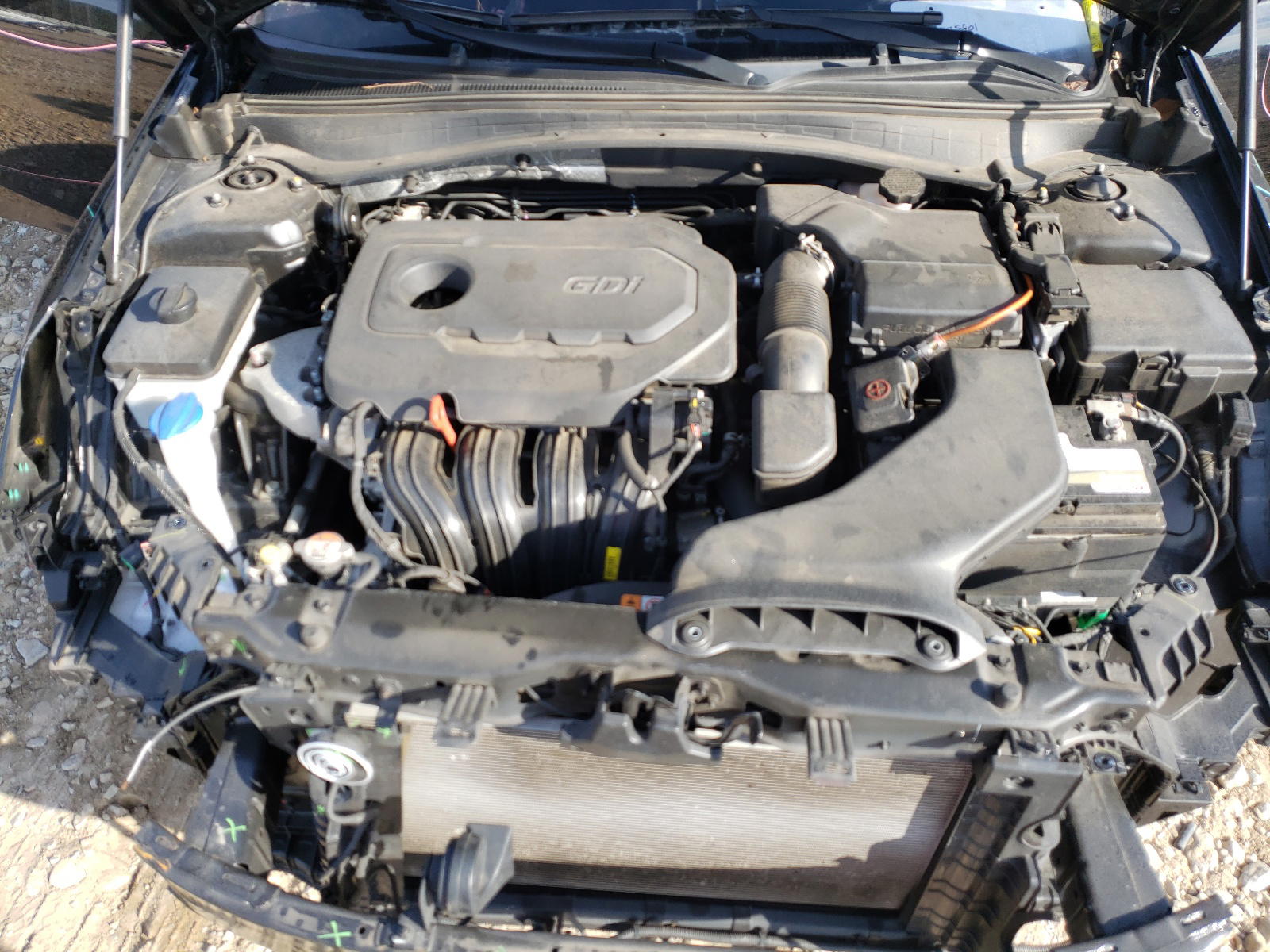 Photo 7 from auction – 2016 KIA OPTIMA EX with VIN 5XXGU4L32GG119404
