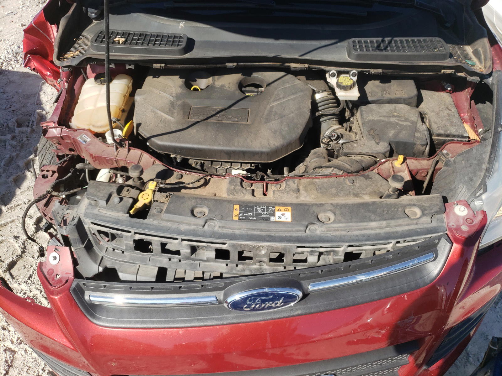 Photo 7 from auction – 2016 FORD ESCAPE SE with VIN 1FMCU0G92GUA31867
