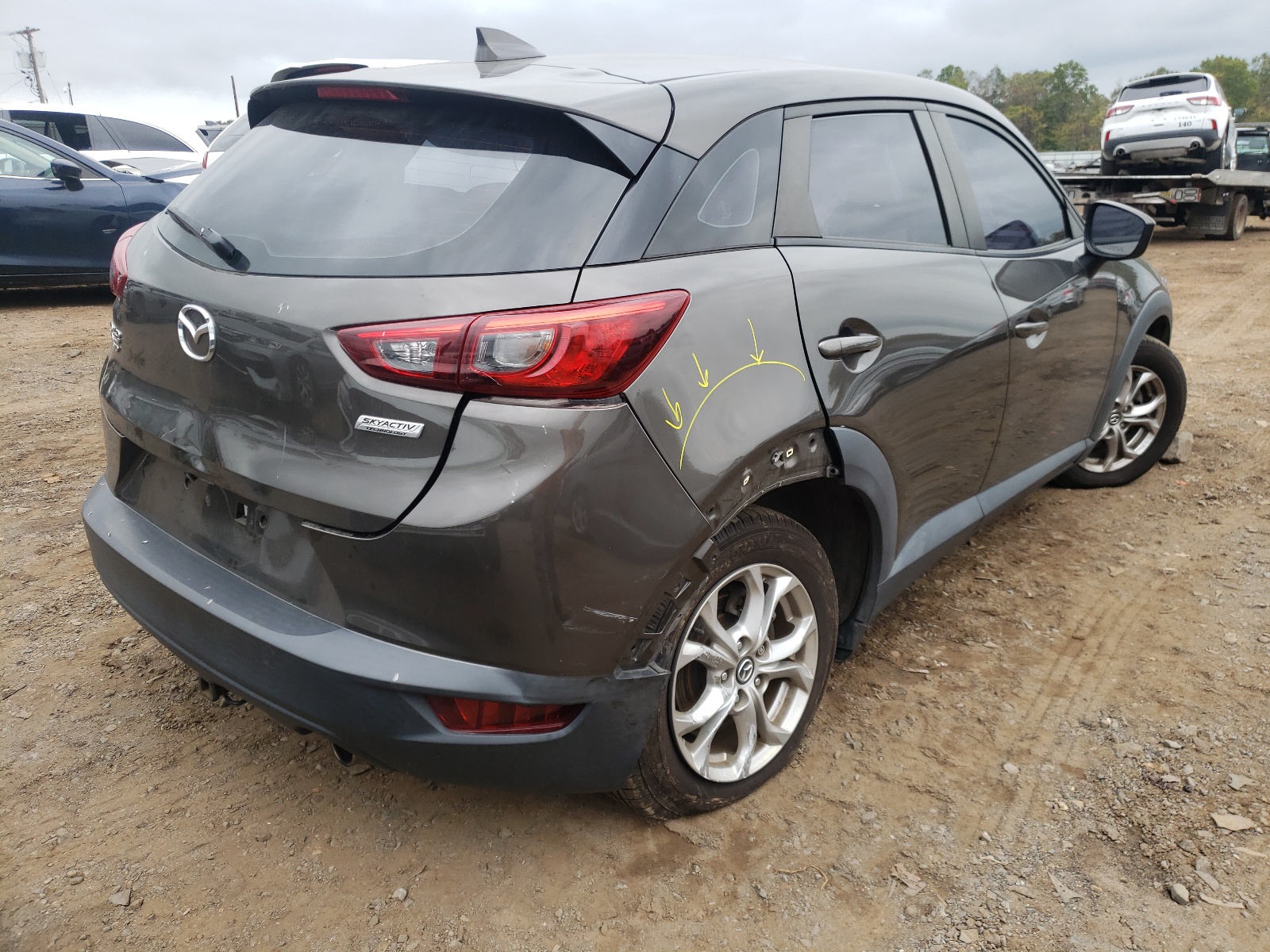 Photo 4 from auction – 2016 MAZDA CX-3 SPORT with VIN JM1DKFB7XG0131780