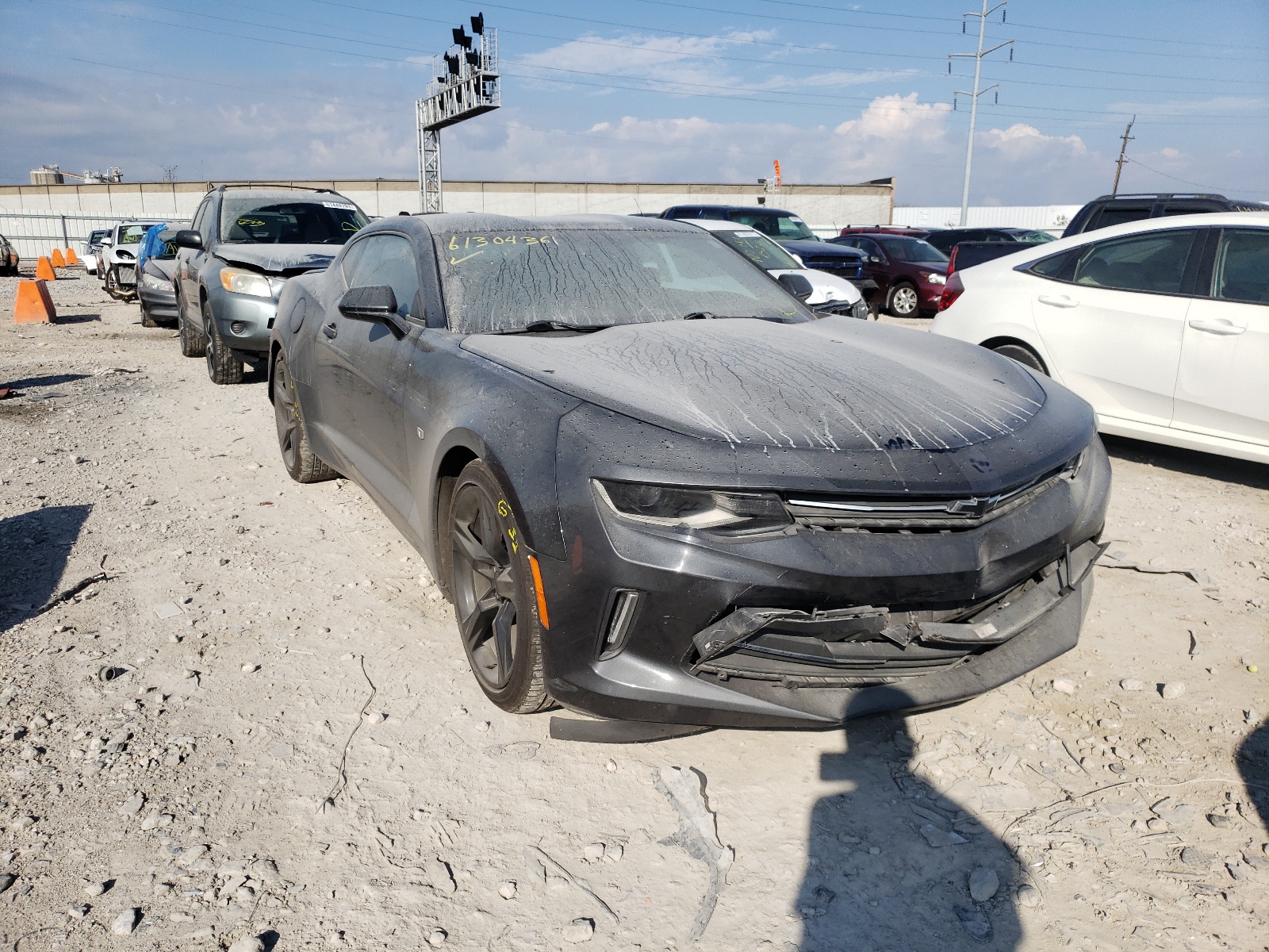 Photo 1 from auction – 2017 CHEVROLET CAMARO LT with VIN 1G1FB1RS8H0154474