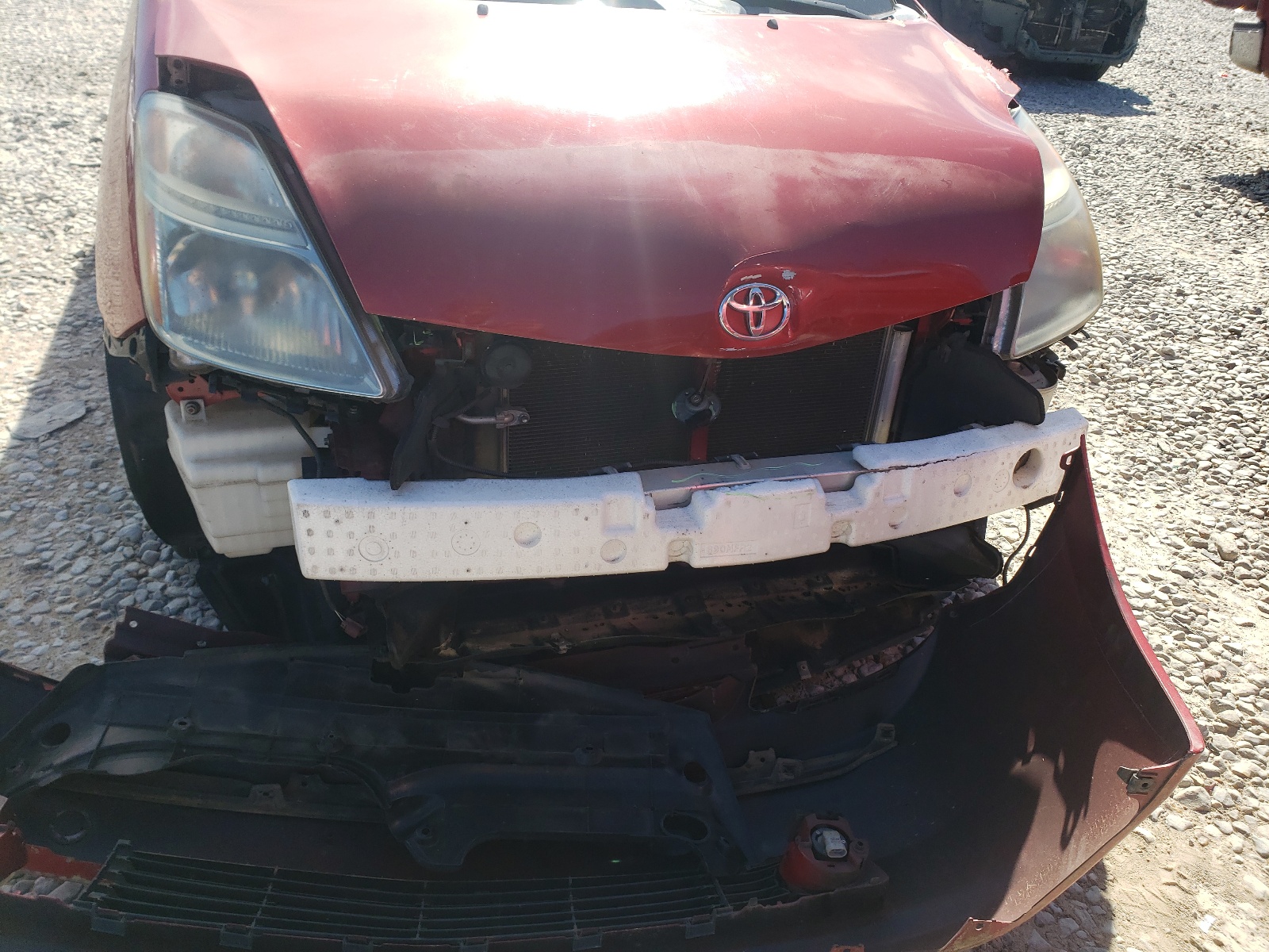 Photo 9 from auction – 2007 TOYOTA PRIUS with VIN JTDKB20U877548797