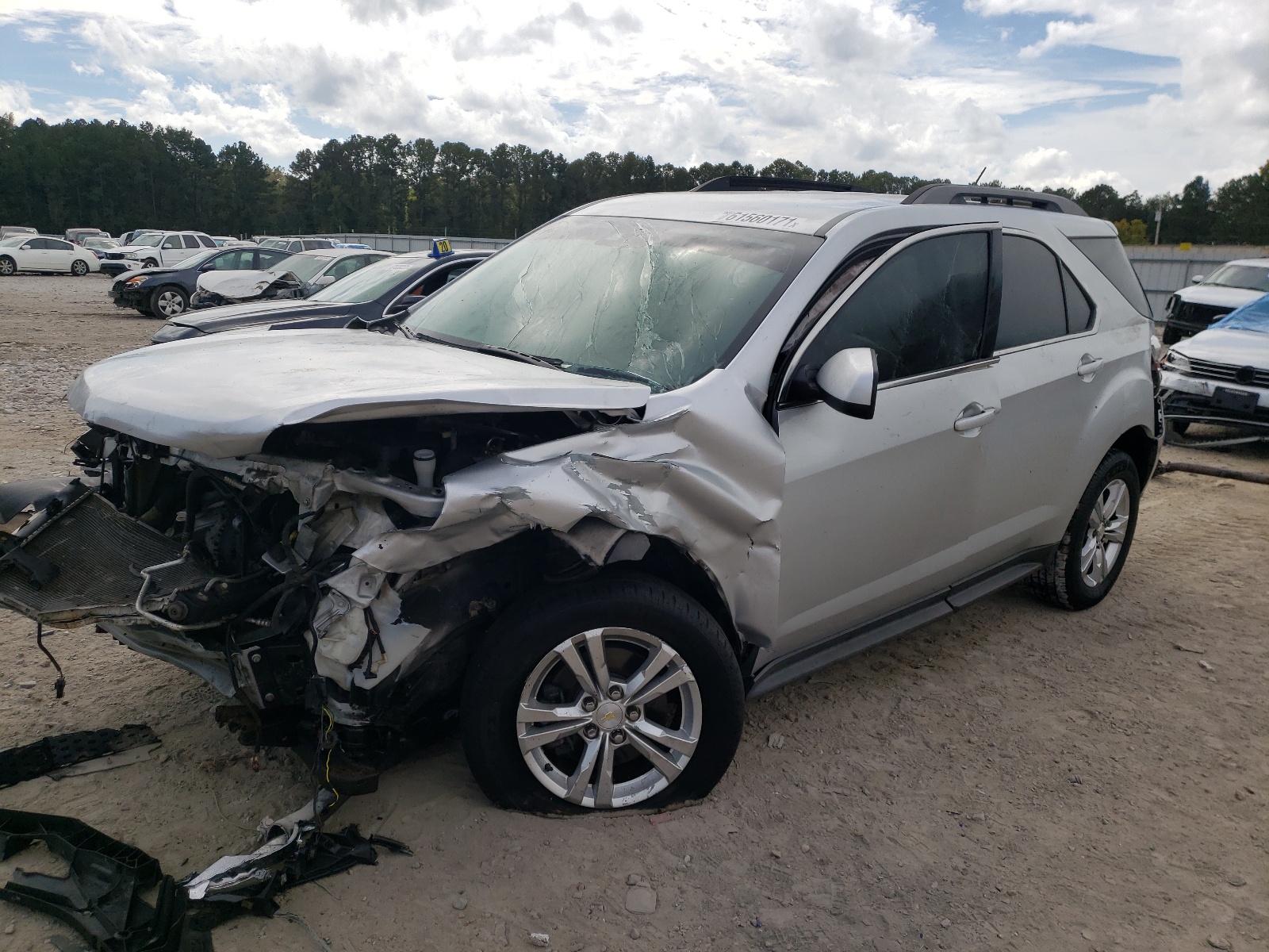 Photo 2 from auction – 2014 CHEVROLET EQUINOX LT with VIN 2GNALCEK6E6159053