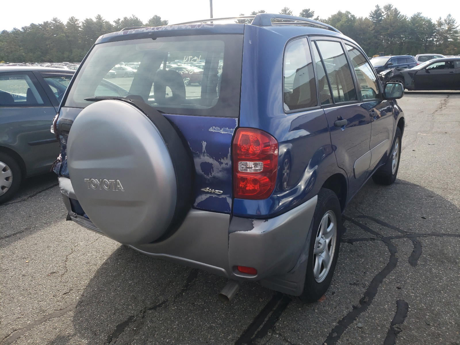 Photo 4 from auction – 2004 TOYOTA RAV4 with VIN JTEHD20V346003021