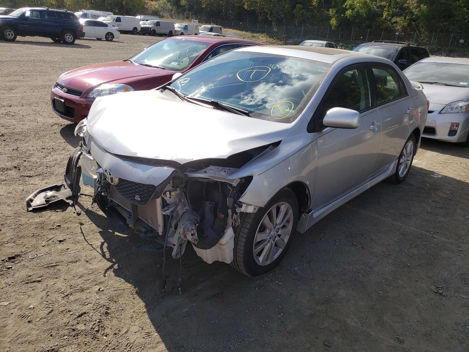 Photo 2 from auction – 2009 TOYOTA COROLLA BA with VIN 2T1BU40E99C103727