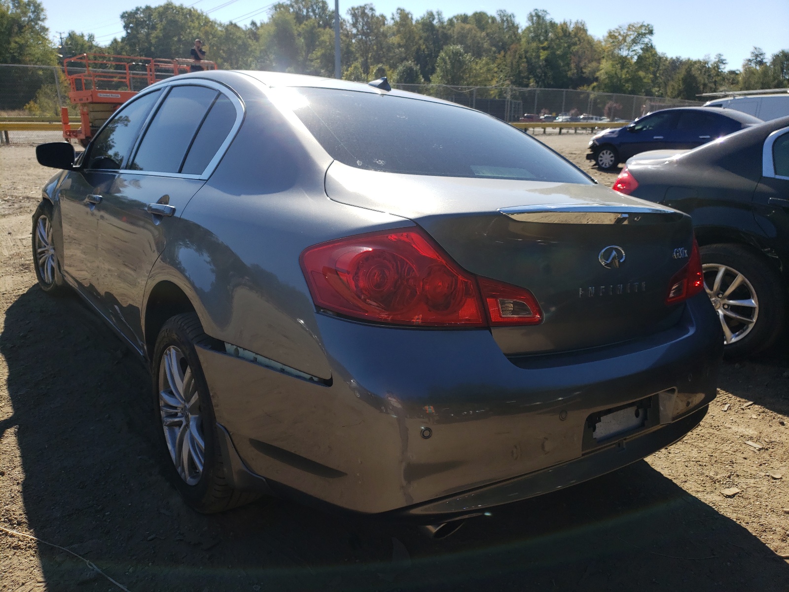 Photo 3 from auction – 2013 INFINITI G37 with VIN JN1CV6AR4DM761369