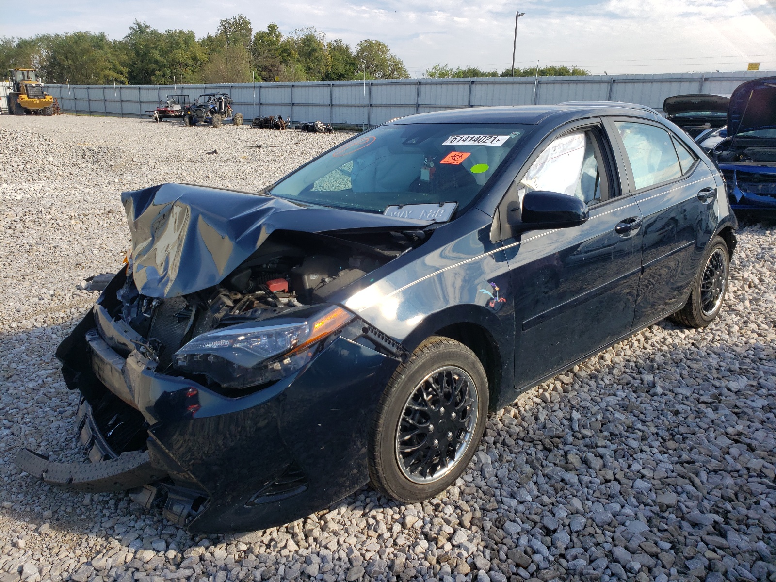 Photo 2 from auction – 2018 TOYOTA COROLLA L with VIN 2T1BURHE9JC023303