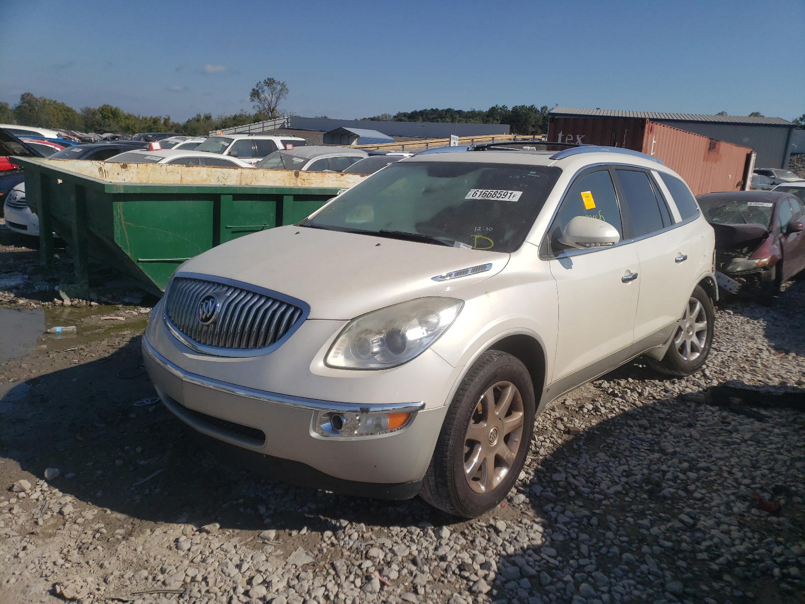 Photo 2 from auction – 2008 BUICK ENCLAVE CX with VIN 5GAER23778J154177