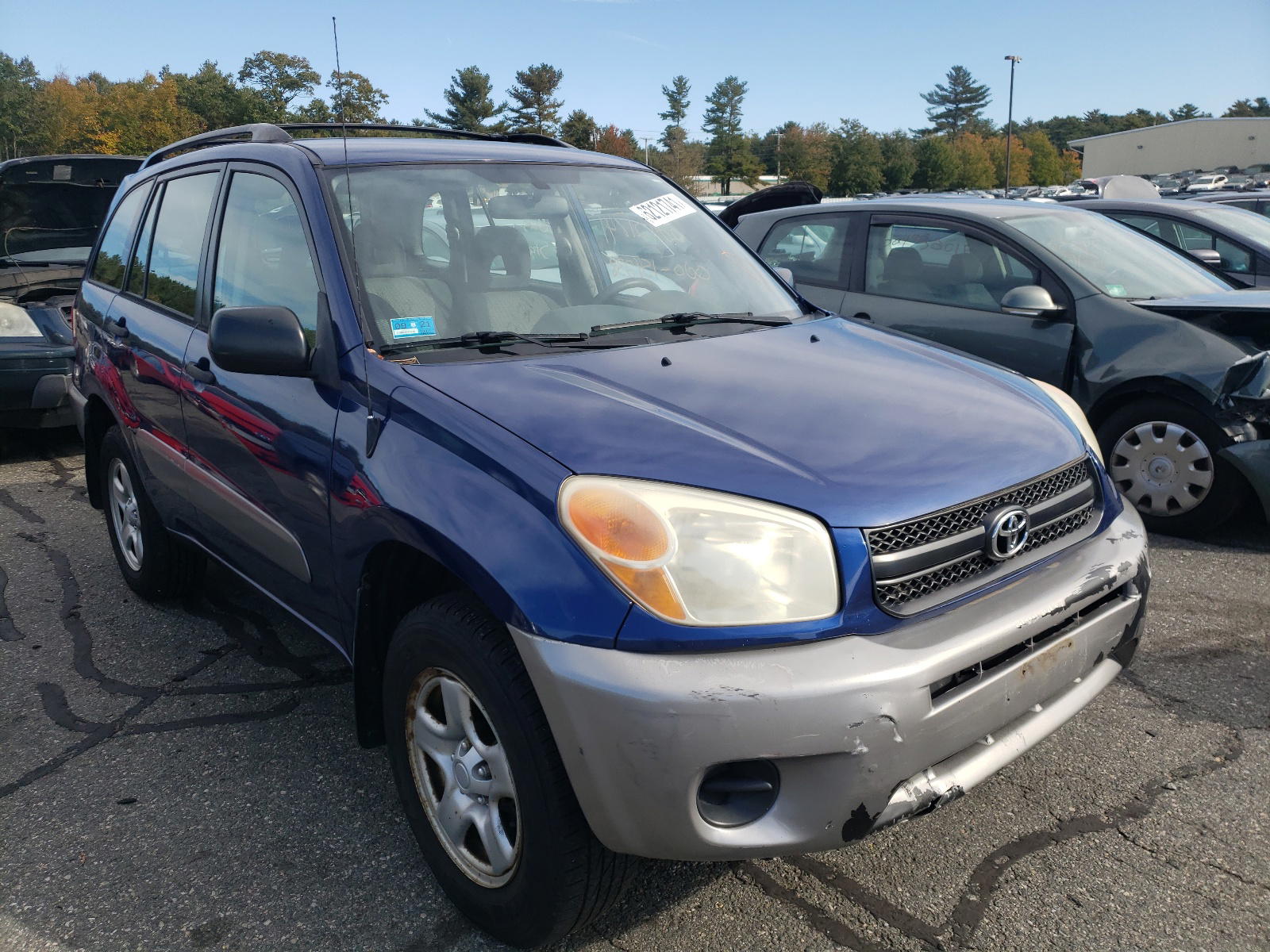 TOYOTA RAV4 2004 with VIN JTEHD20V346003021 - Photo from auction