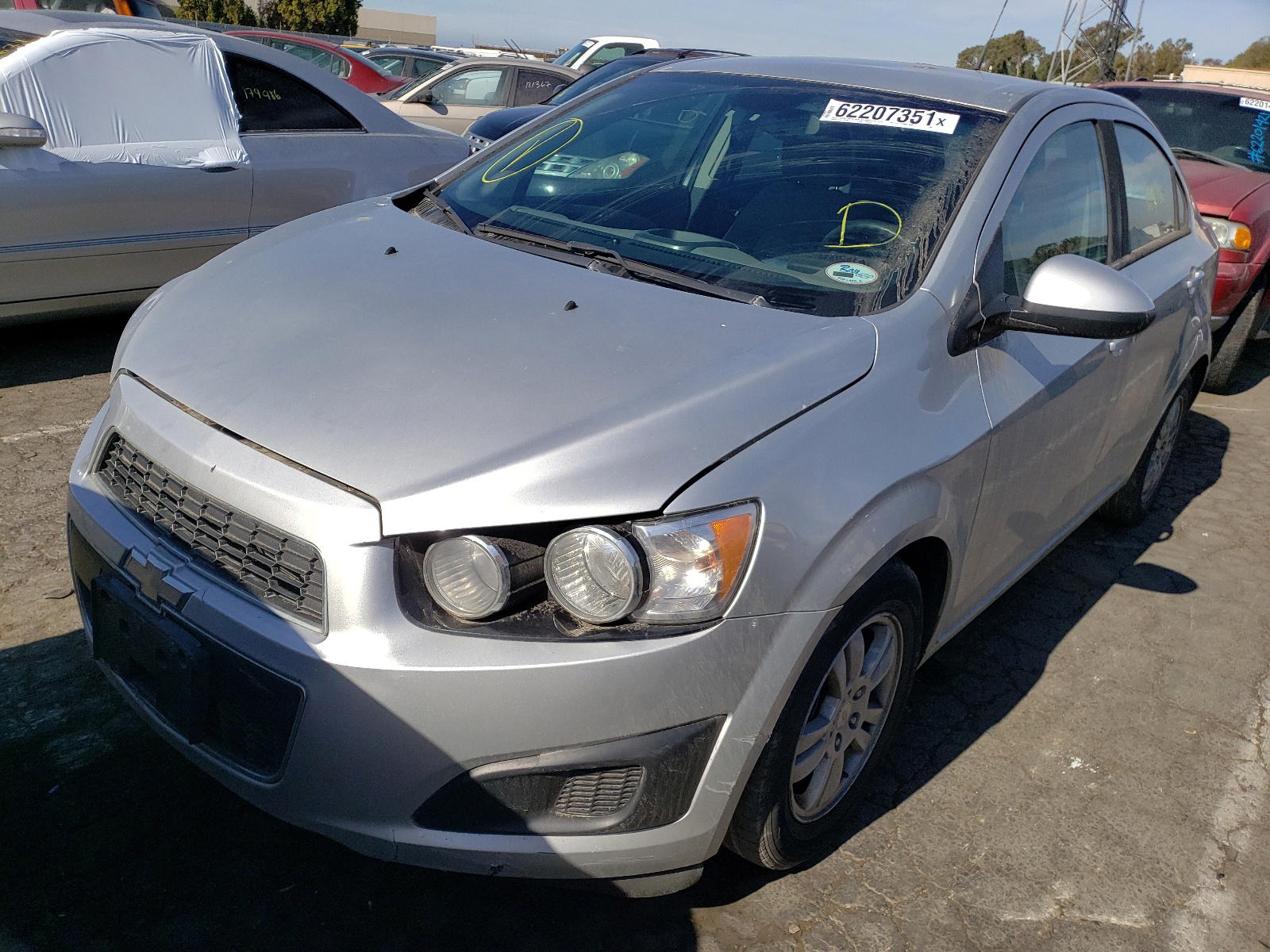 Photo 2 from auction – 2012 CHEVROLET SONIC with VIN 1G1JA5SH1C4141263