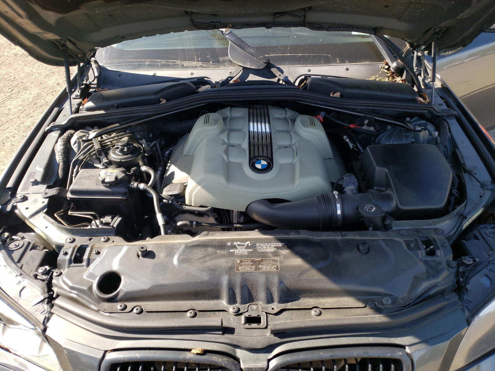 Photo 7 from auction – 2004 BMW 545 I with VIN WBANB33564B088391