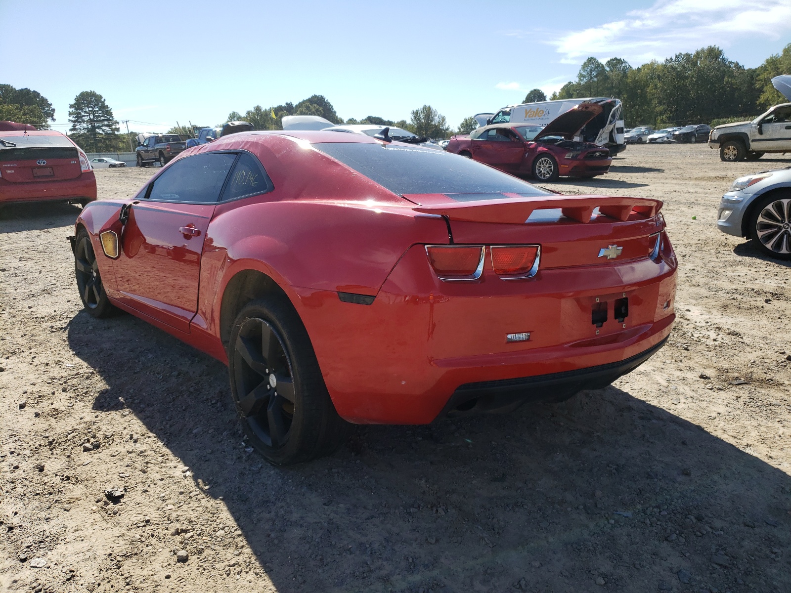 Photo 3 from auction – 2010 CHEVROLET CAMARO LT with VIN 2G1FC1EV3A9126980