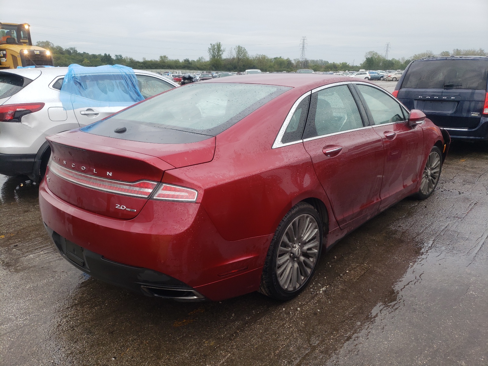 Photo 4 from auction – 2014 LINCOLN MKZ with VIN 3LN6L2G9XER834524