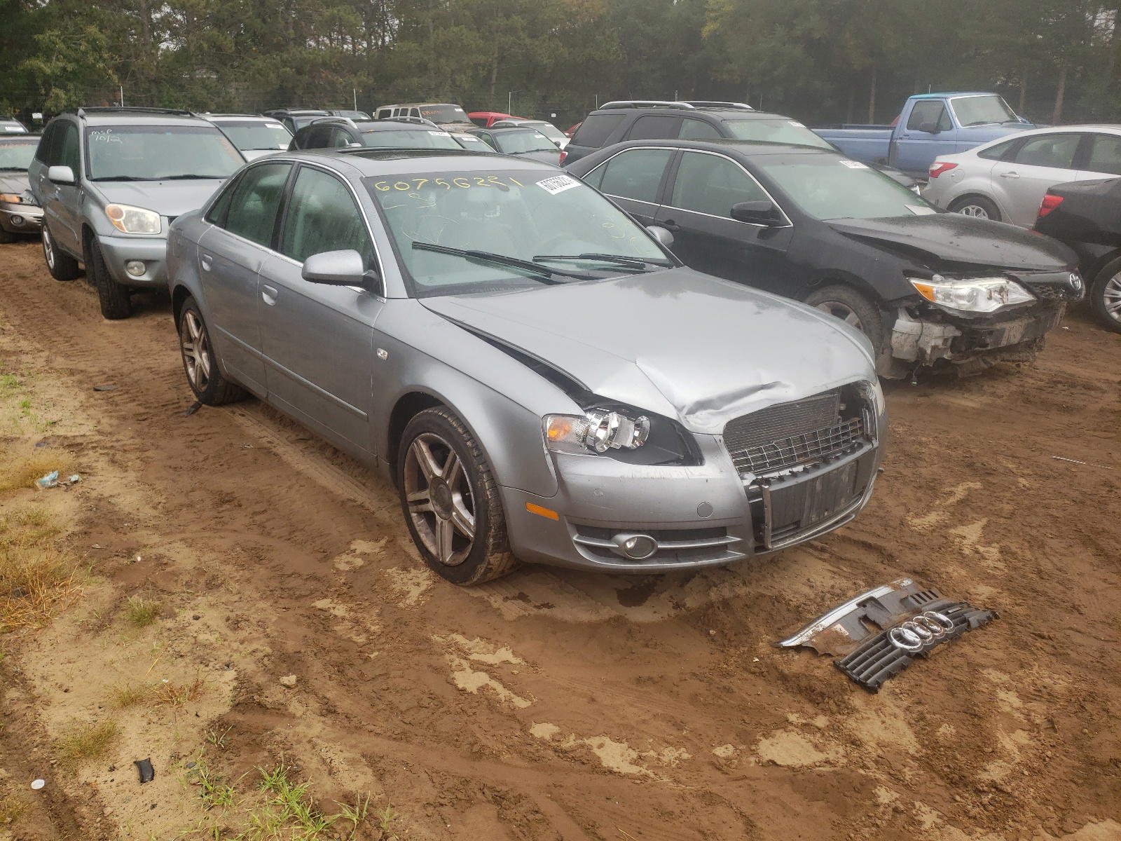 AUDI A4 2006 with VIN WAUDG78E46A054276 - Photo from auction